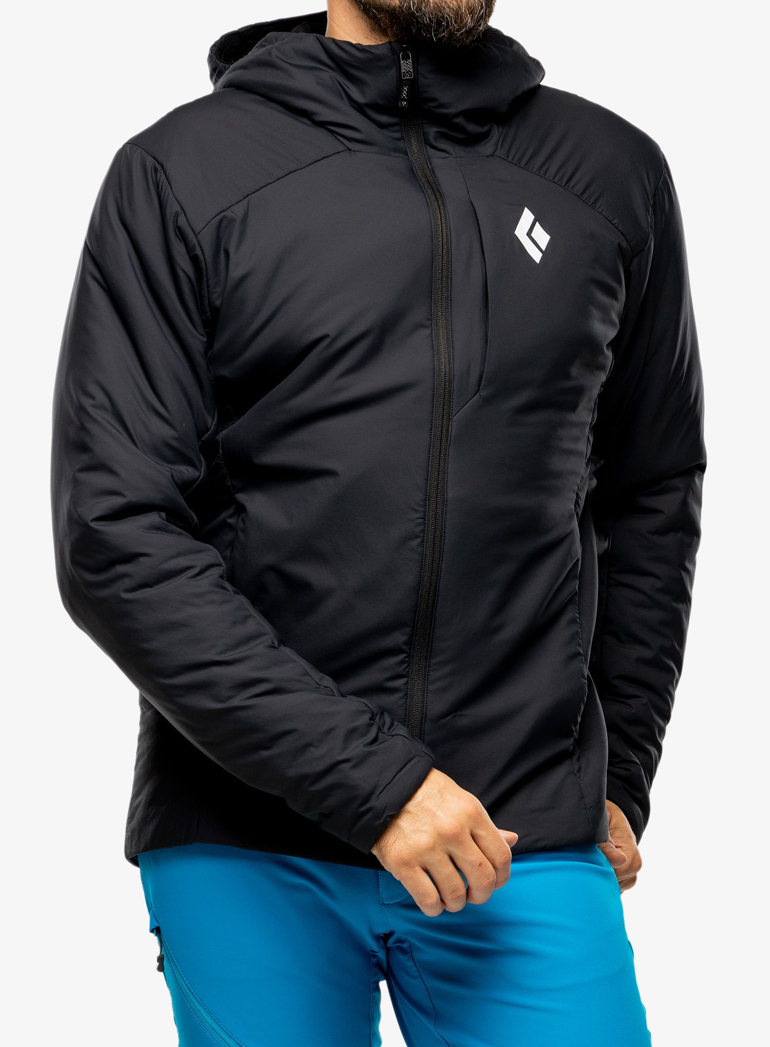 Куртка утеплена Black Diamond First Light Stretch Hoody - black