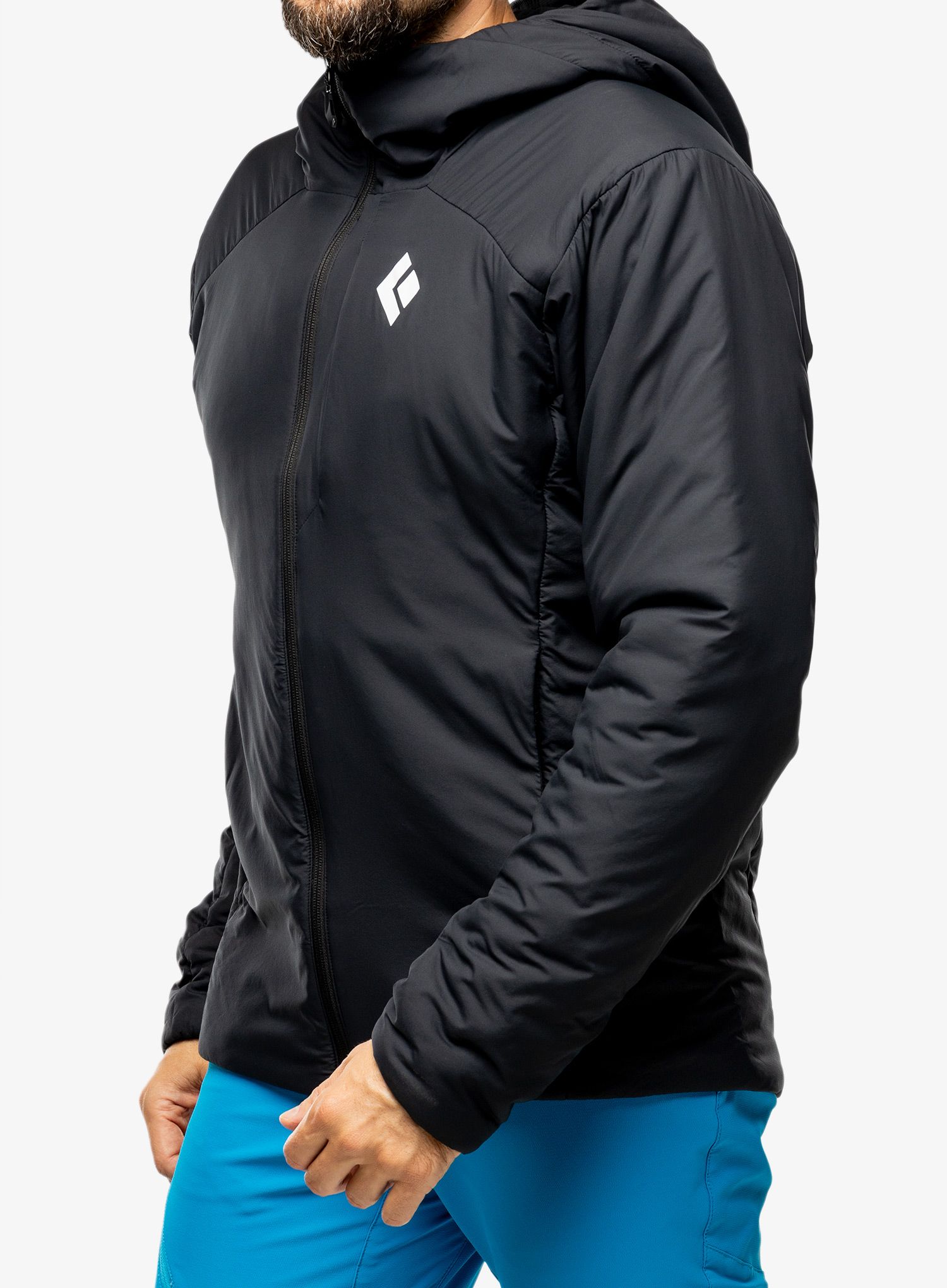 Куртка утеплена Black Diamond First Light Stretch Hoody - black
