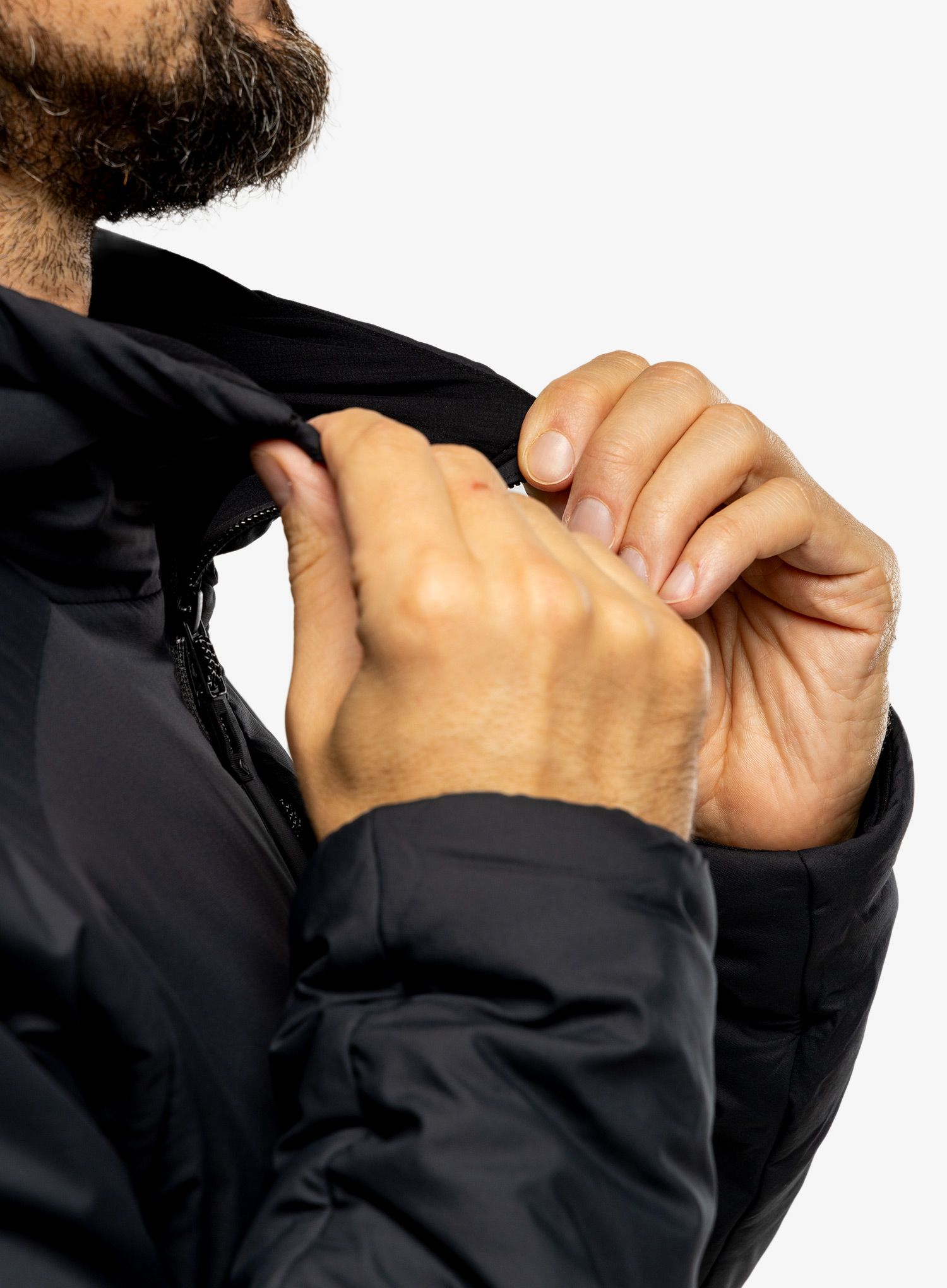 Куртка утеплена Black Diamond First Light Stretch Hoody - black