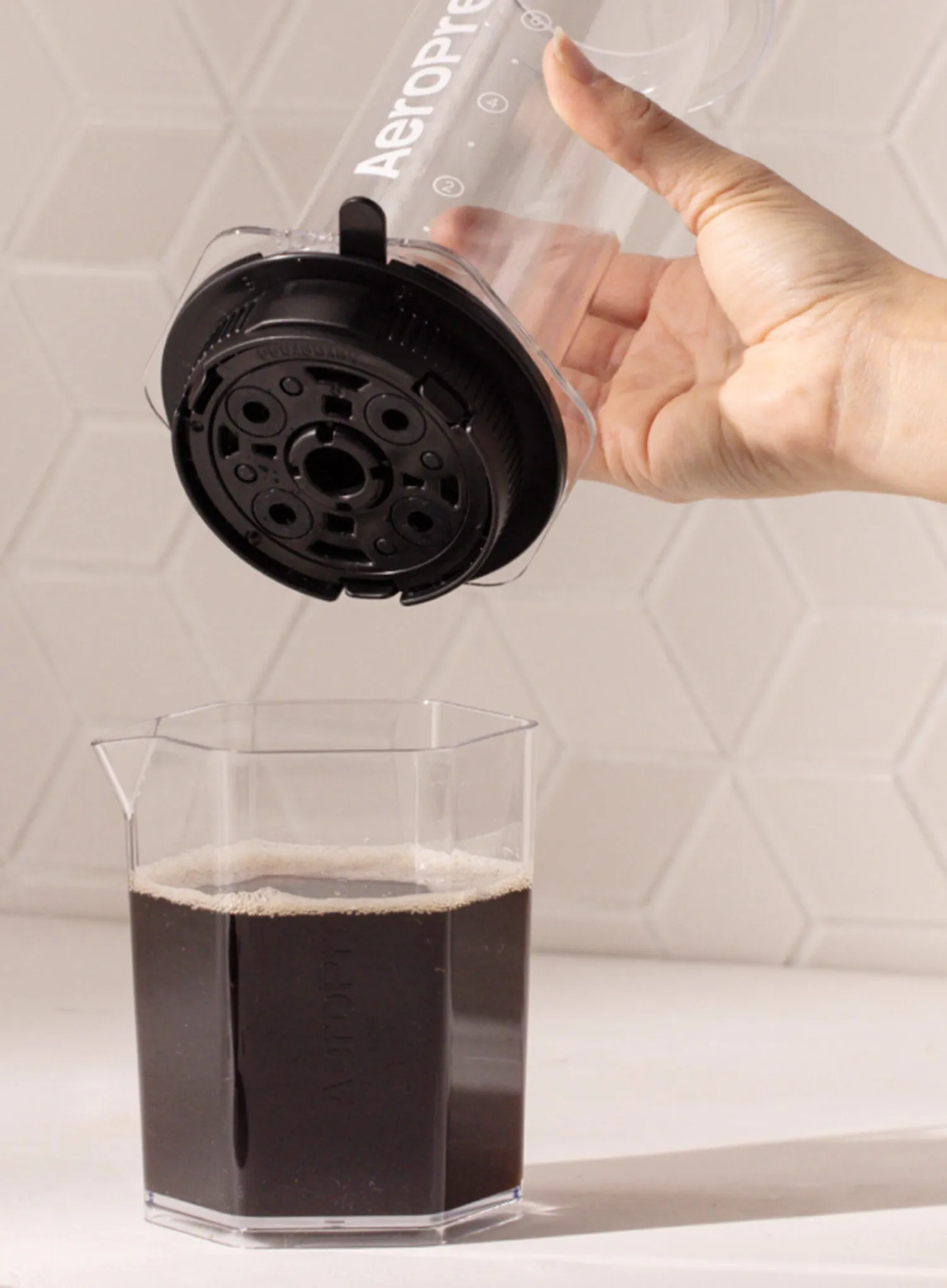 Адаптер для кавоварки AeroPress Flow Control Filter Cap