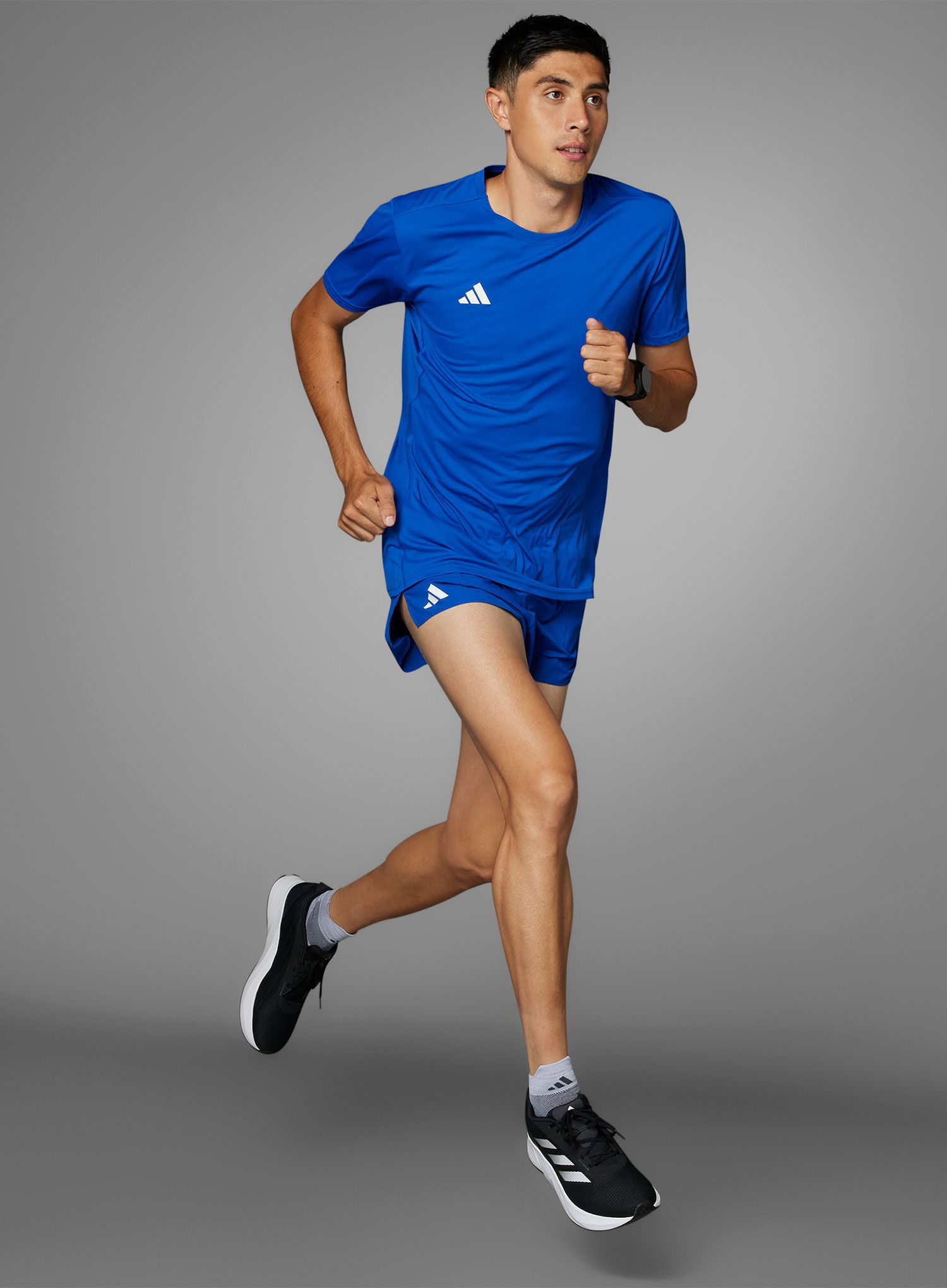 Футболка для бігу adidas Adizero Essentials Running Tee - royal blue