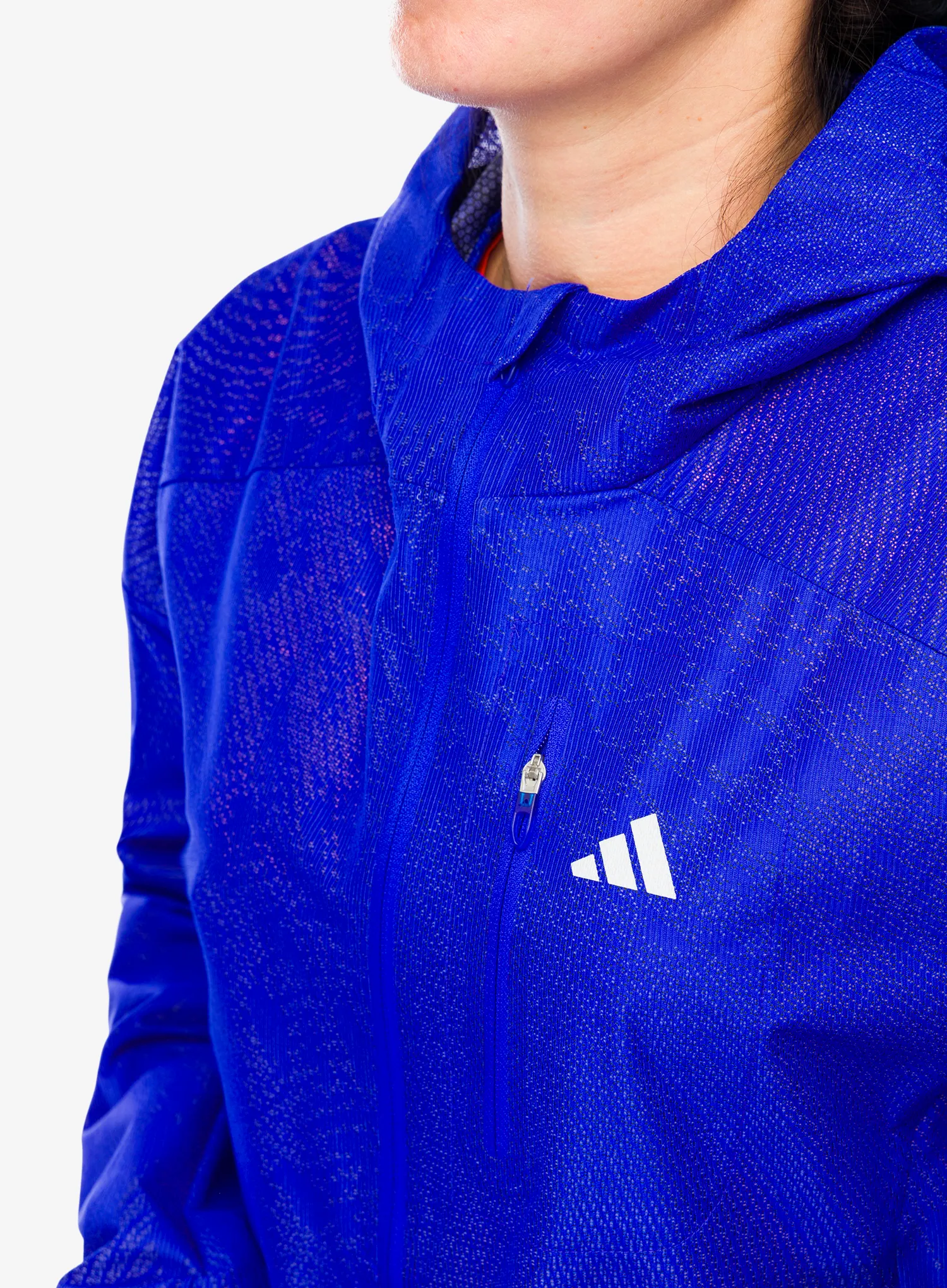 Куртка для бігу жіноча adidas Adizero Jacket - lucid blue/blue