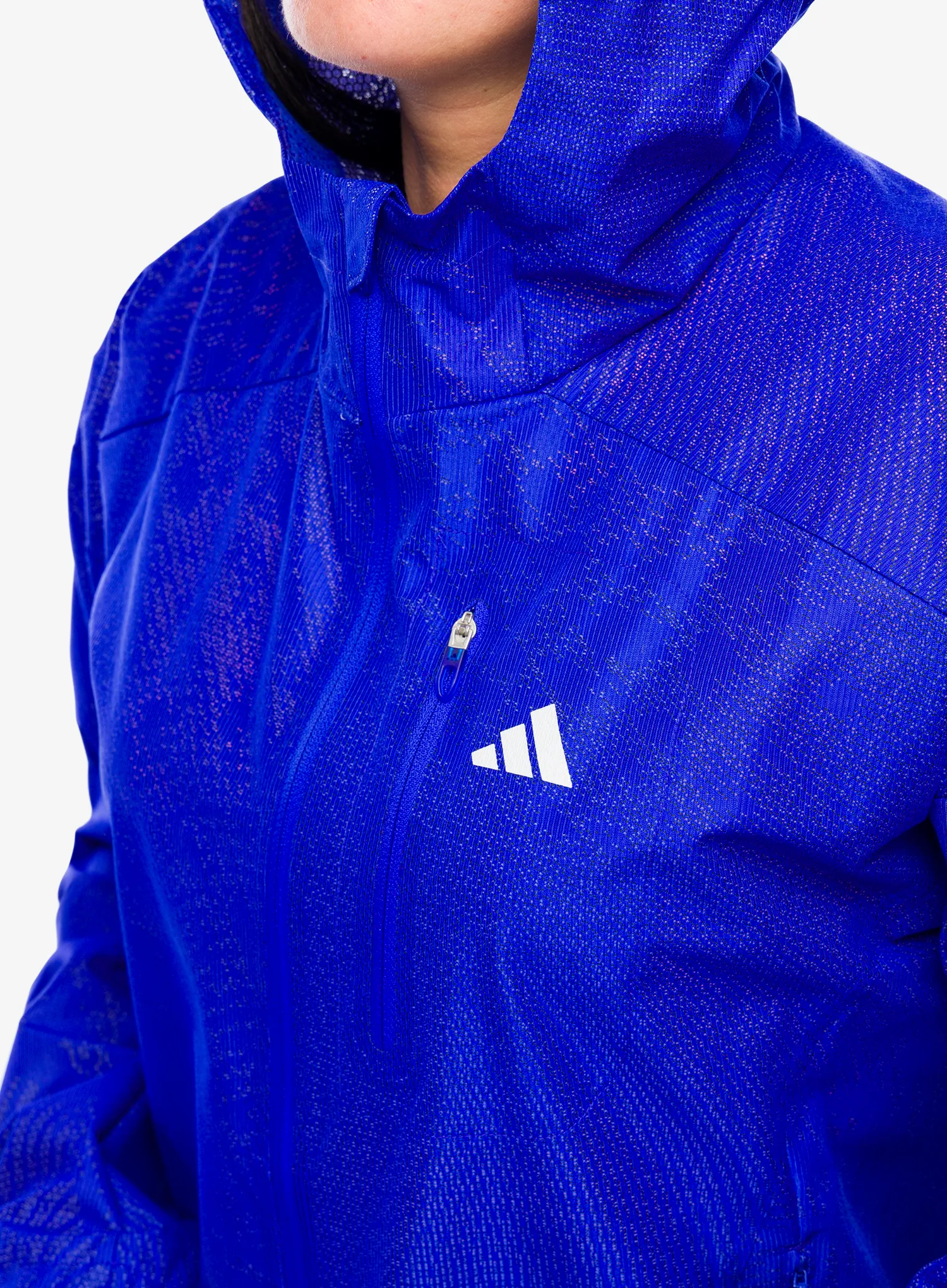 Куртка для бігу жіноча adidas Adizero Jacket - lucid blue/blue