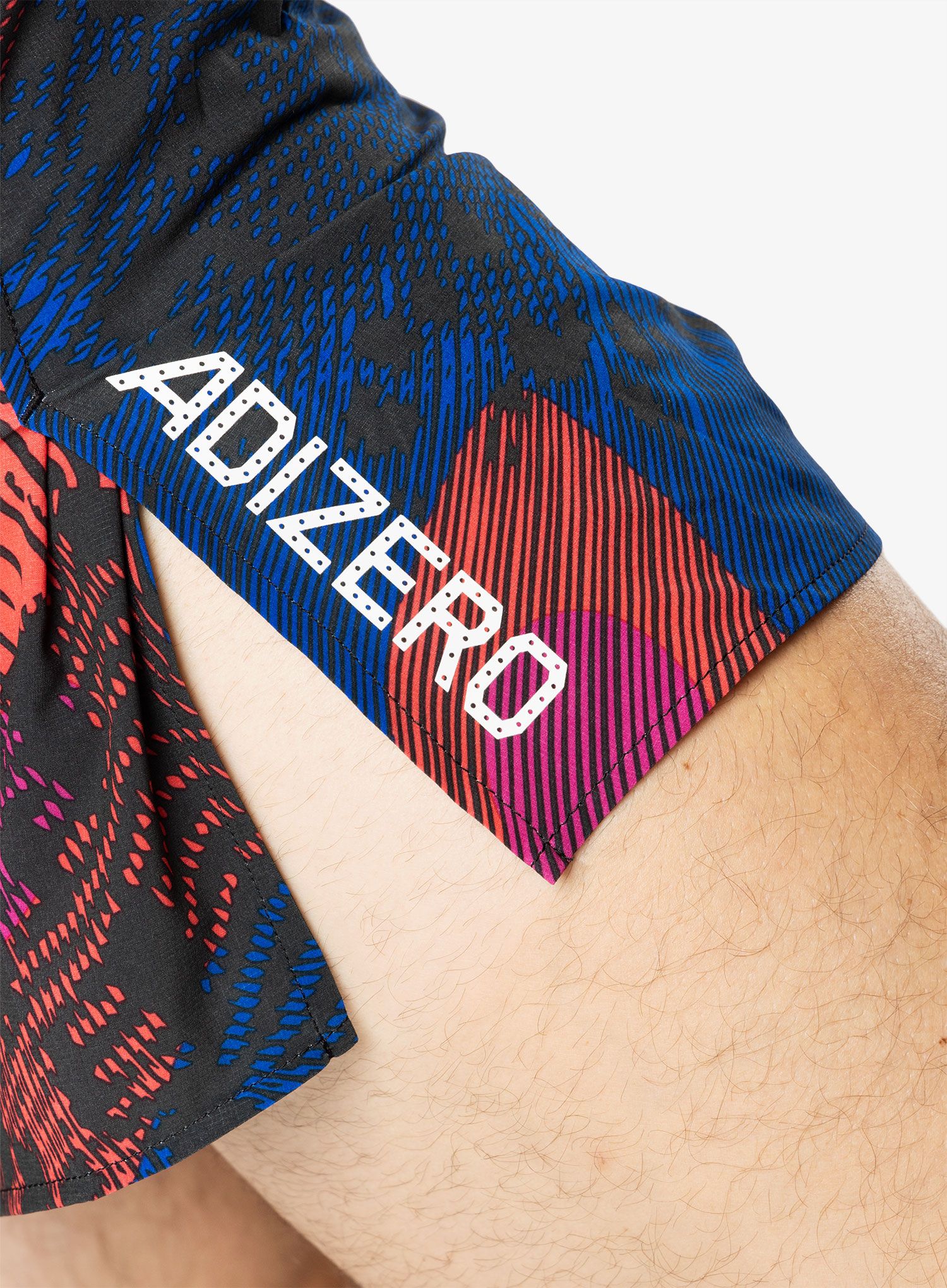Шорти для бігу adidas Adizero Split Shorts - multi/black/red