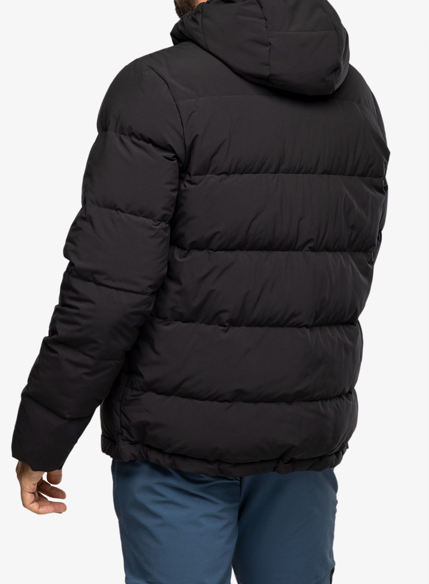Пуховик adidas Helionic Hooded Jacket - black