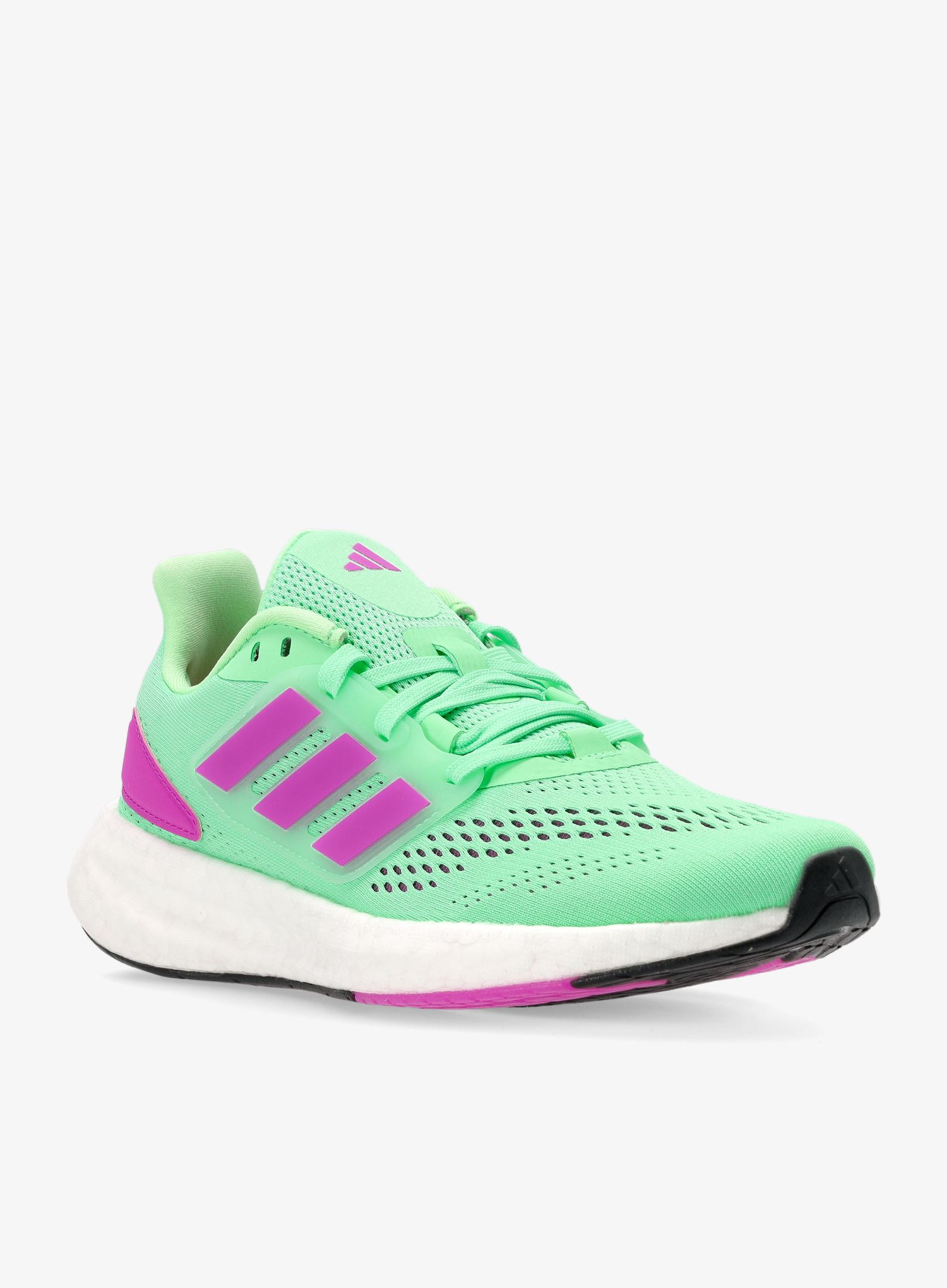 Кросівки для бігу жіночі adidas Pureboost 22 - mint/fuschia/white