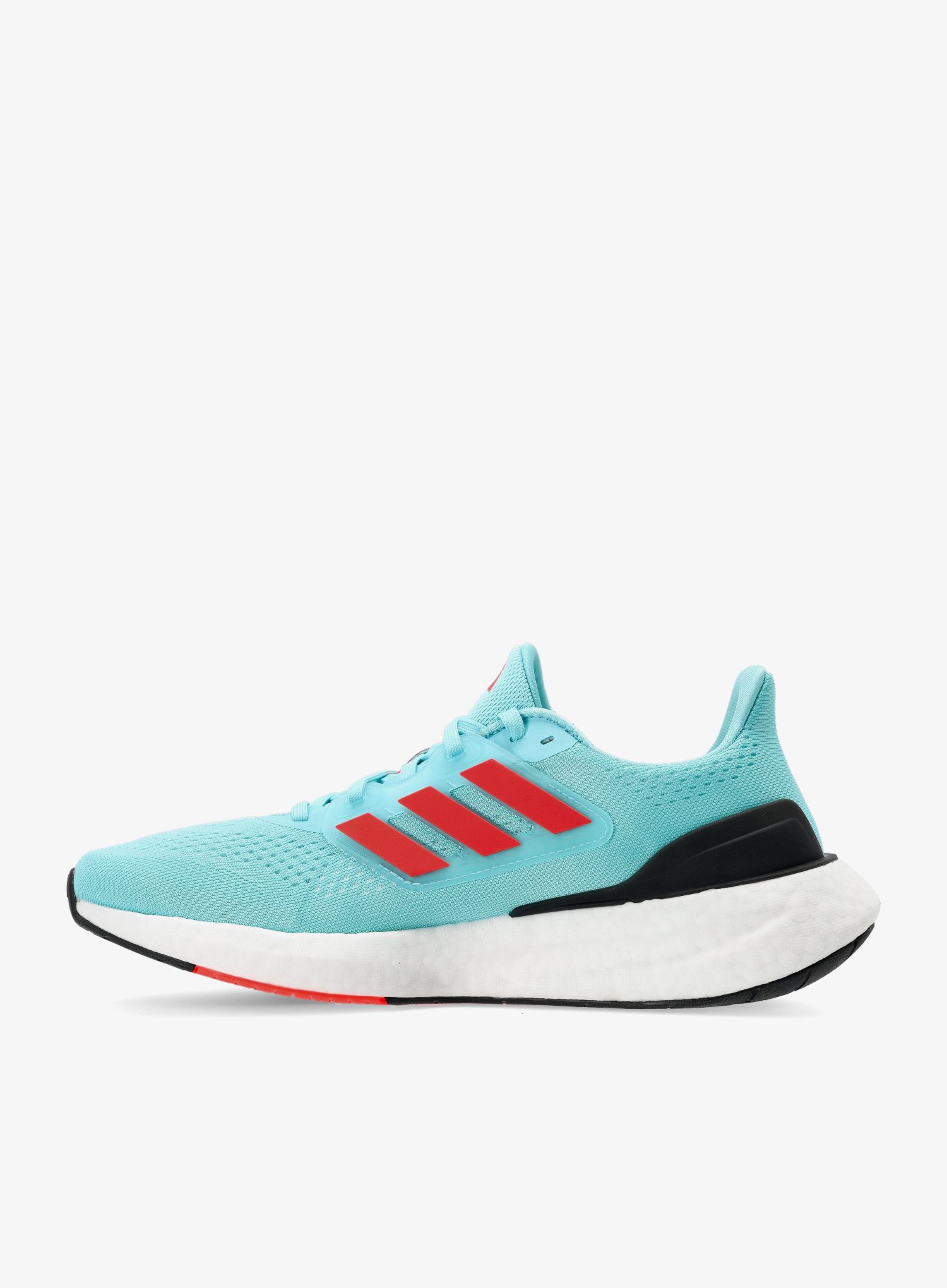 Кросівки для бігу adidas Pureboost 23 - ltaqua/brired/ftwwht