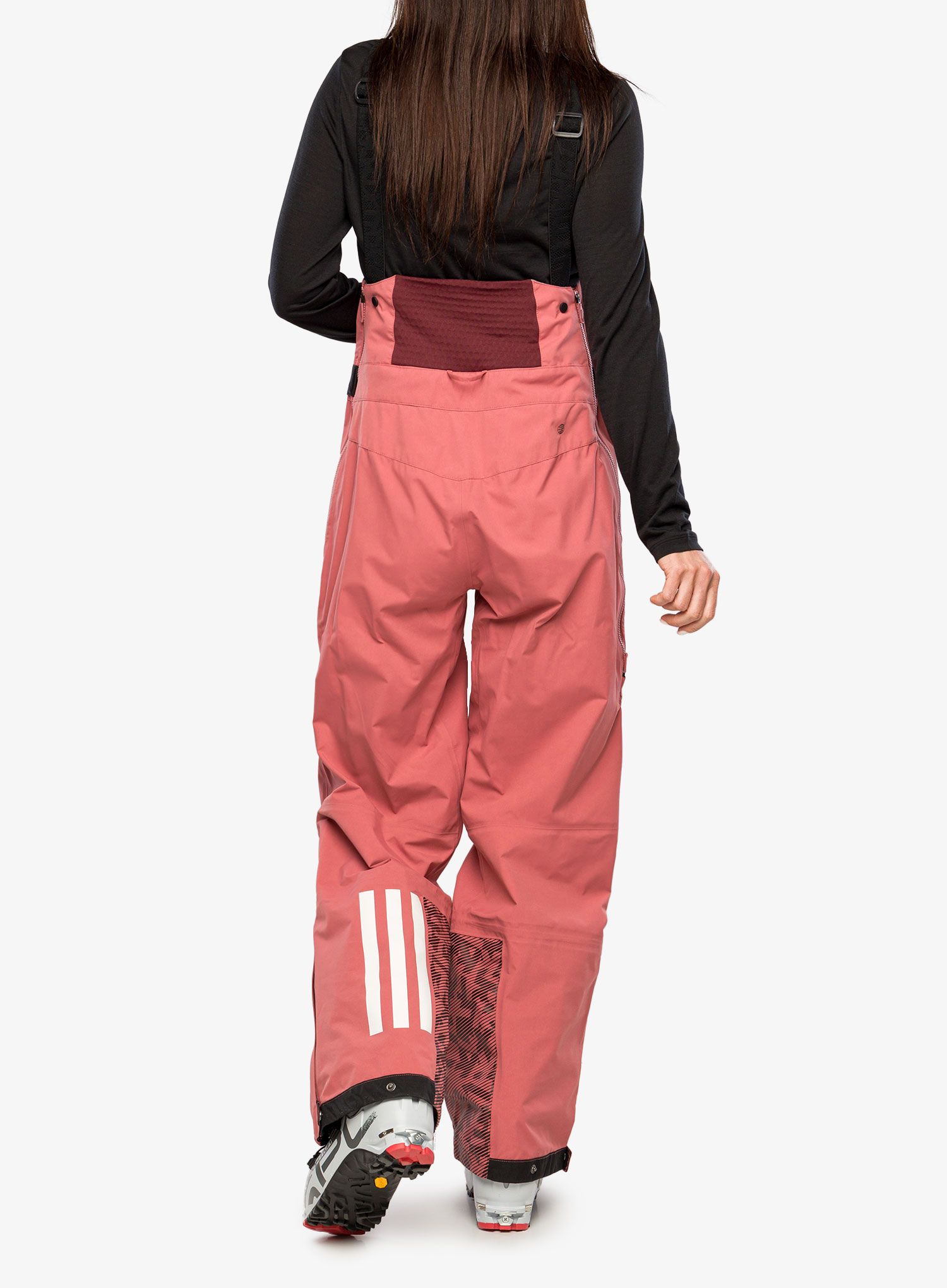 Штани жіночі adidas TERREX 3L GORE-TEX Snow Bib - wonder red