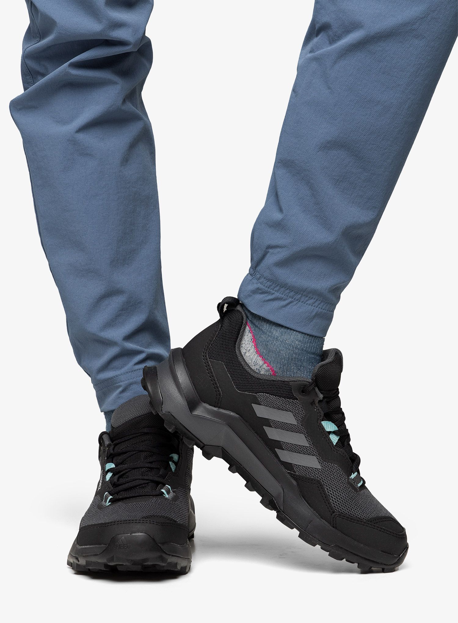 Черевики трекінгові жіночі adidas TERREX AX4 - core black/grey three/mint ton