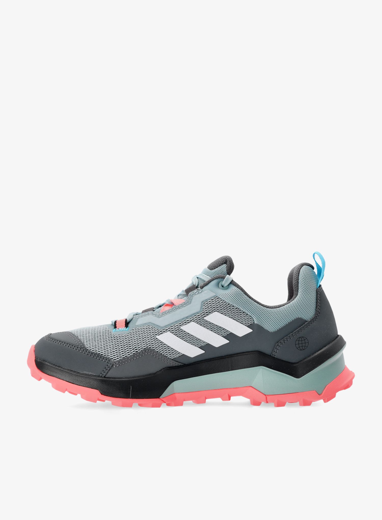 Черевики трекінгові жіночі adidas TERREX AX4 - magic grey/dash grey/acid red