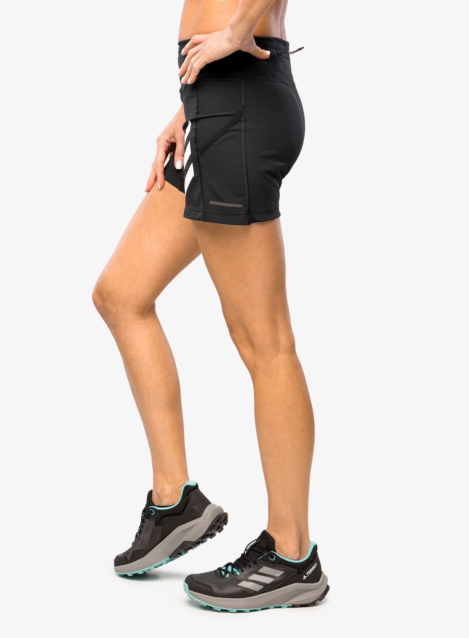 Шорти для бігу жіночі adidas TERREX Agravic Pro Trail Running Shorts - black