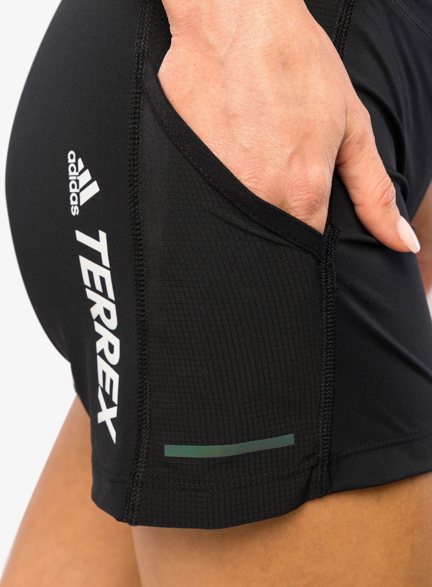 Шорти для бігу жіночі adidas TERREX Agravic Pro Trail Running Shorts - black