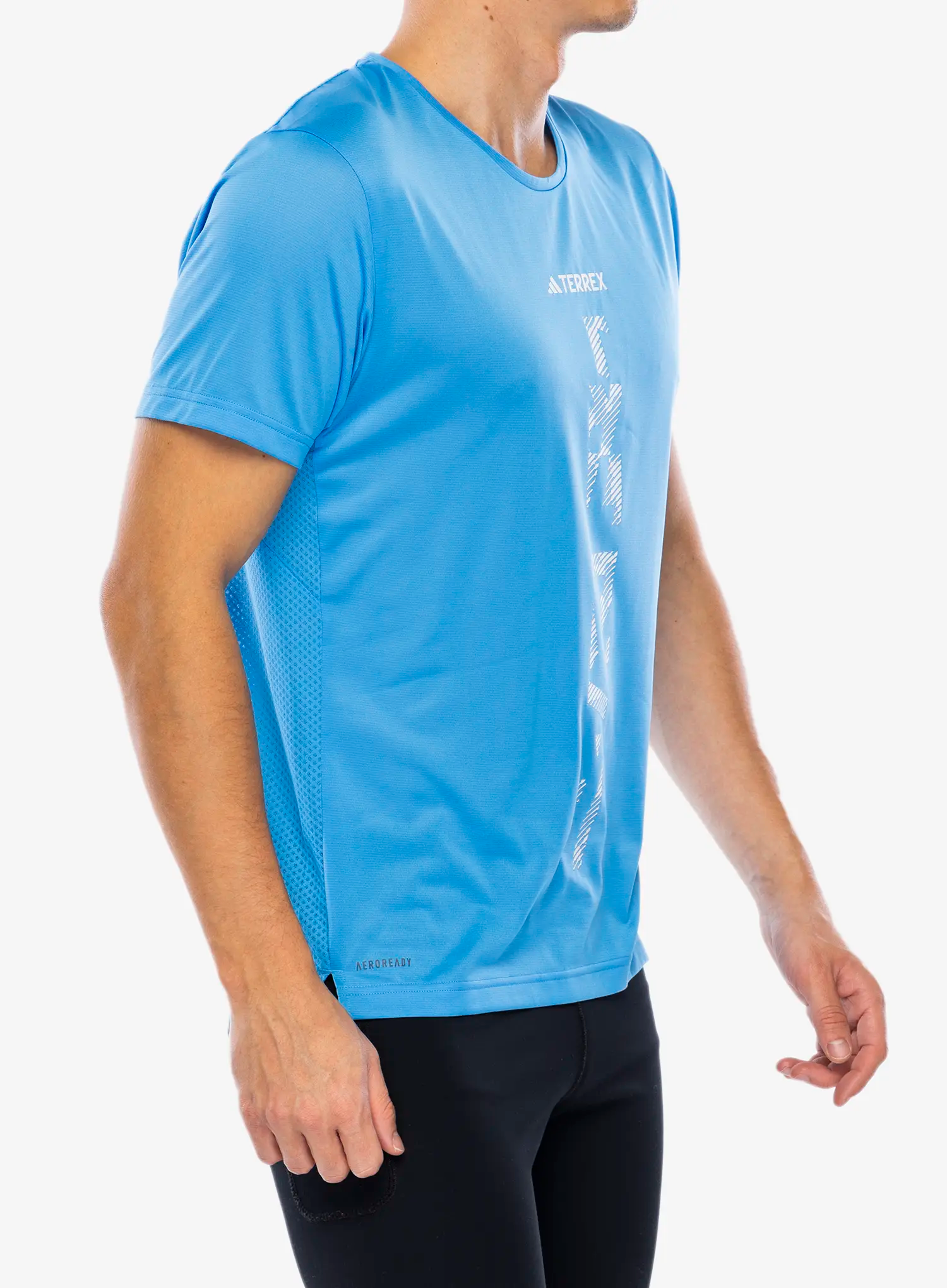 Футболка для бігу adidas TERREX Agravic Trail Running T-Shirt - pulse blue