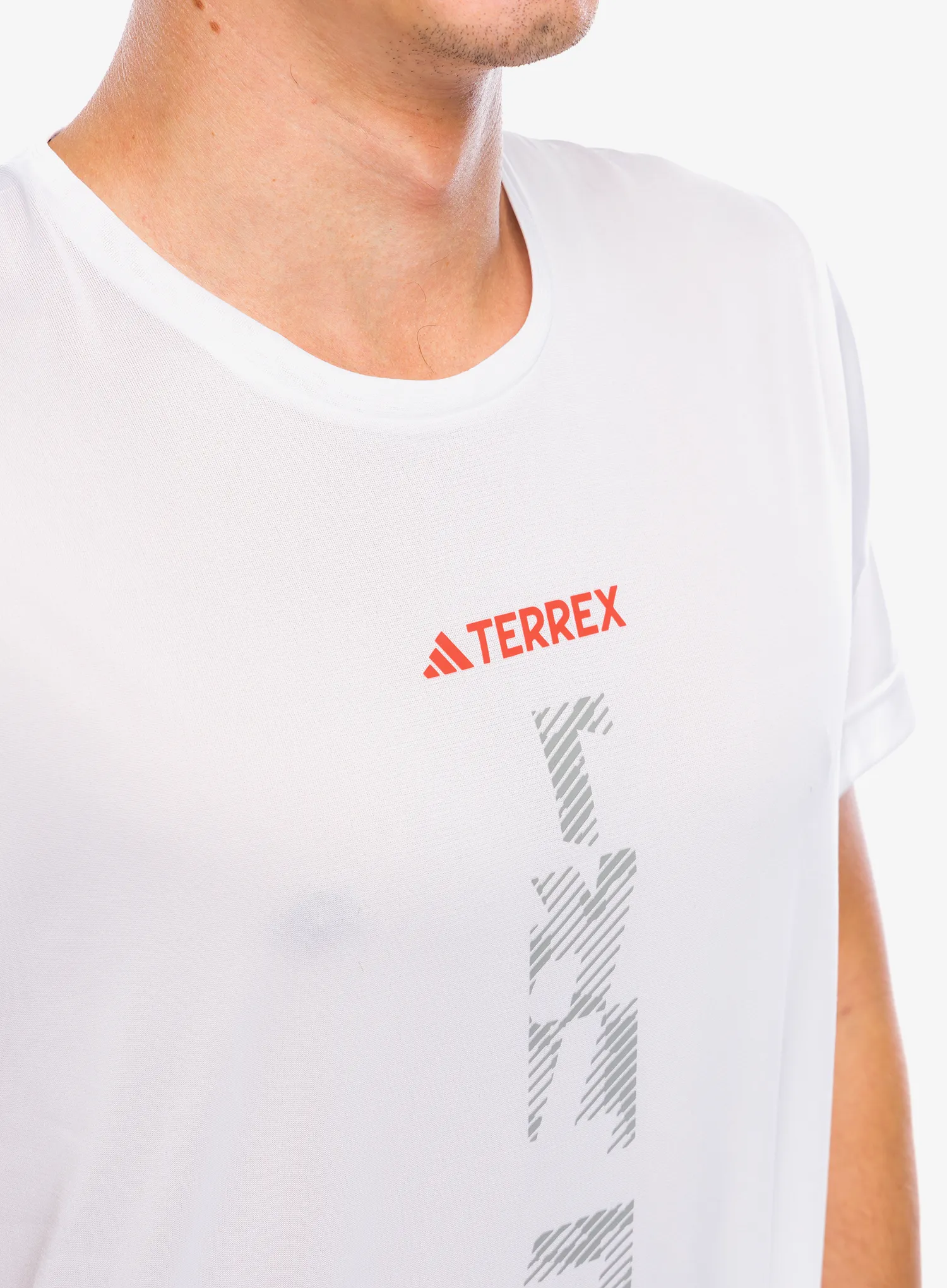 Футболка для бігу adidas TERREX Agravic Trail Running T-Shirt - white
