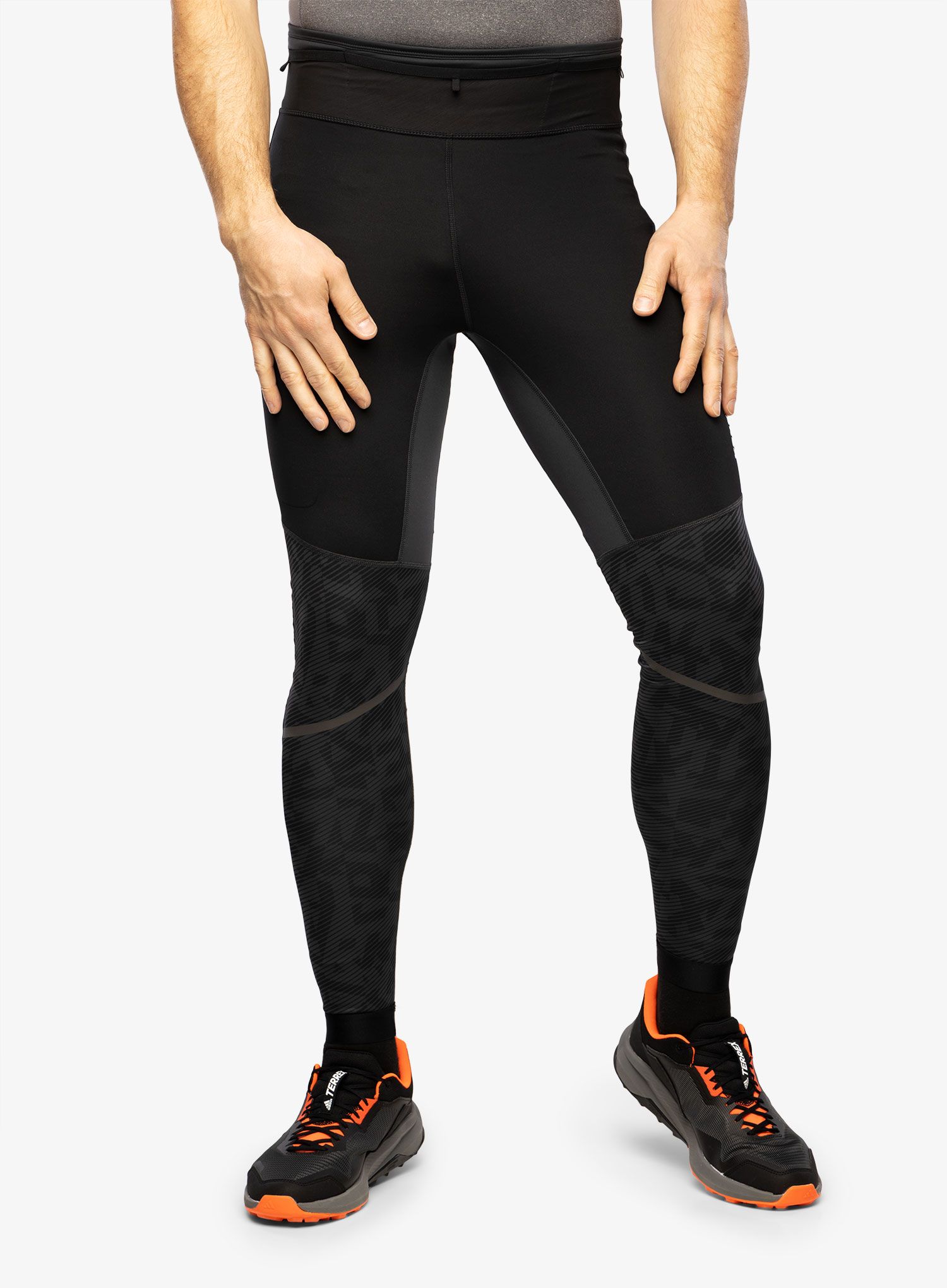 Легінси для бігу adidas TERREX Agravic Trail Running Tights - carbon
