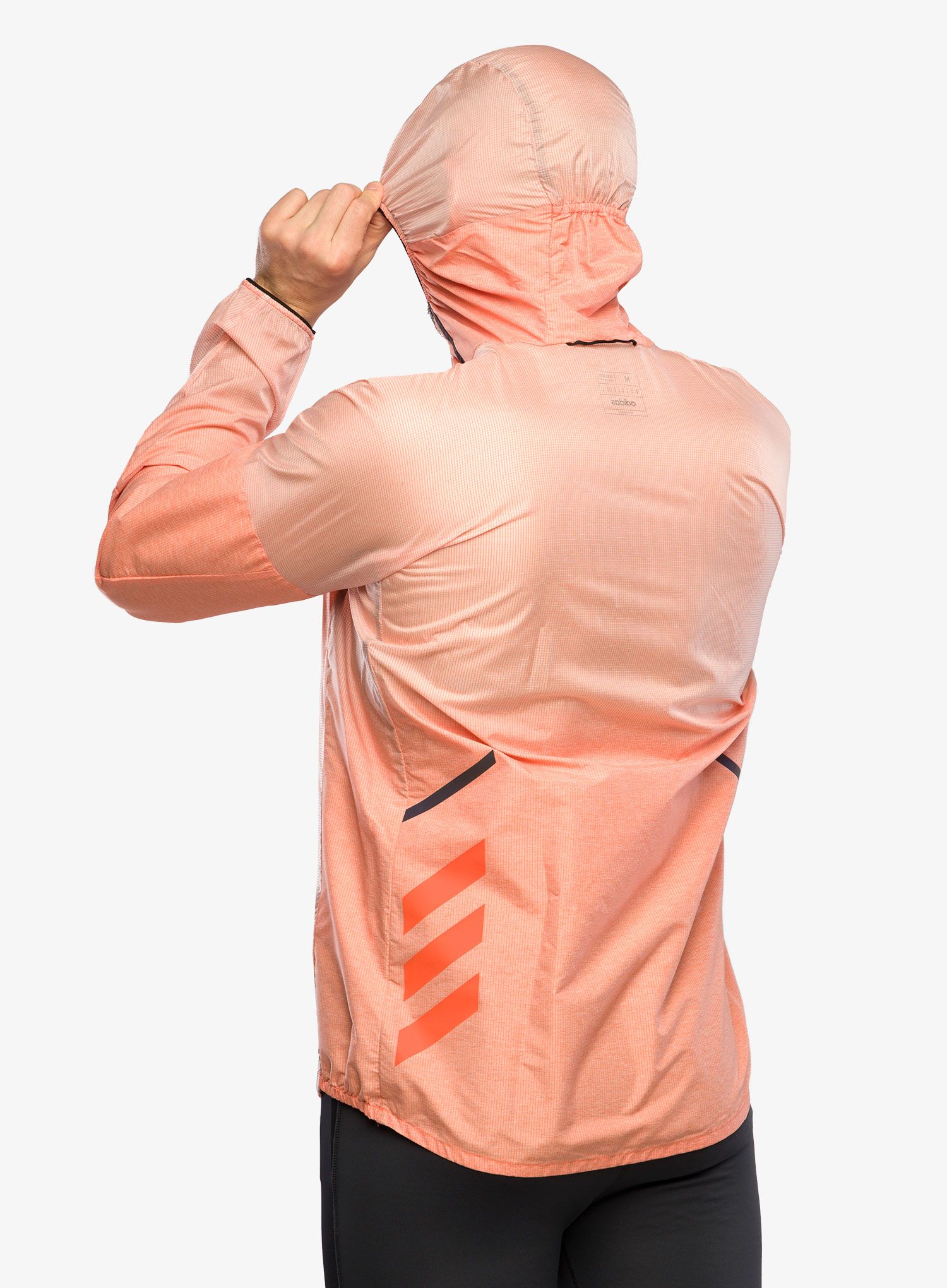 Куртка для бігу adidas TERREX Agravic Windweave Windbreaker - semi impact orange