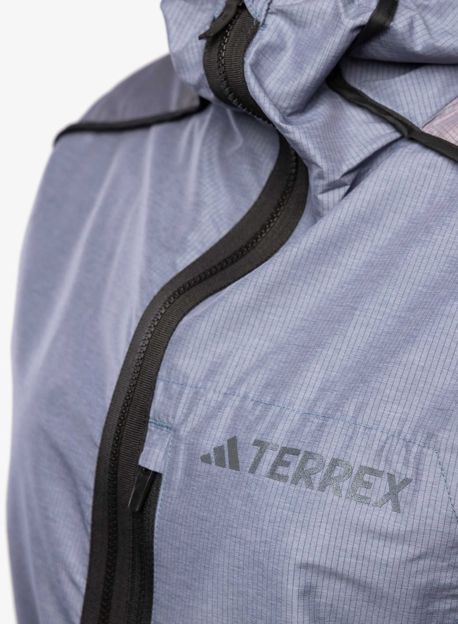 Куртка для бігу жіноча adidas TERREX Agravic Windweave Windbreaker - wonder steel