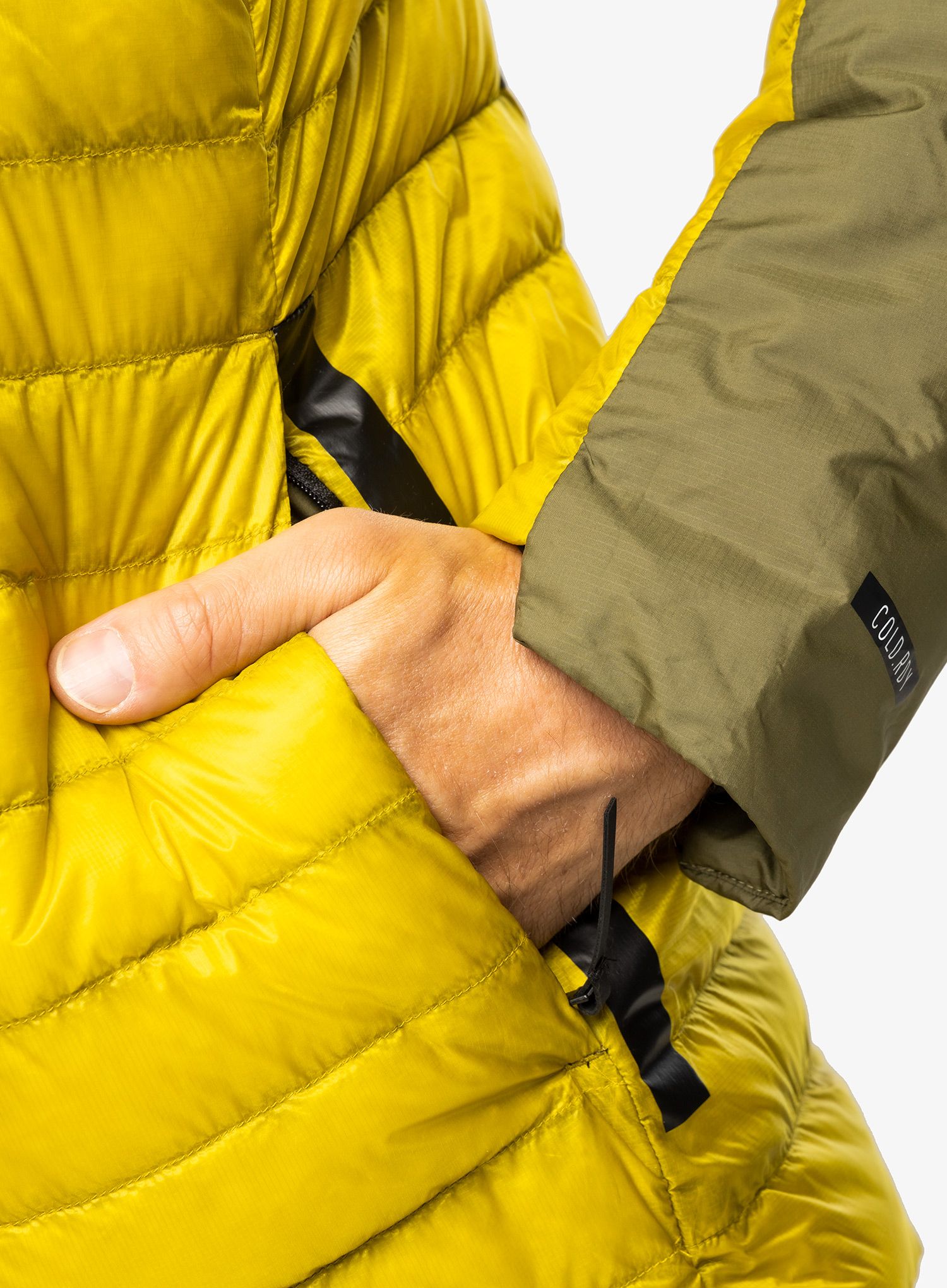 Пуховик adidas TERREX Down Hoody - pulse olive/focus olive