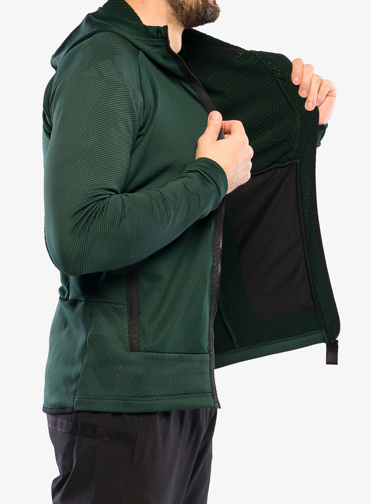 Кофта adidas TERREX Flooce Hooded Hiking Fleece - shadow green