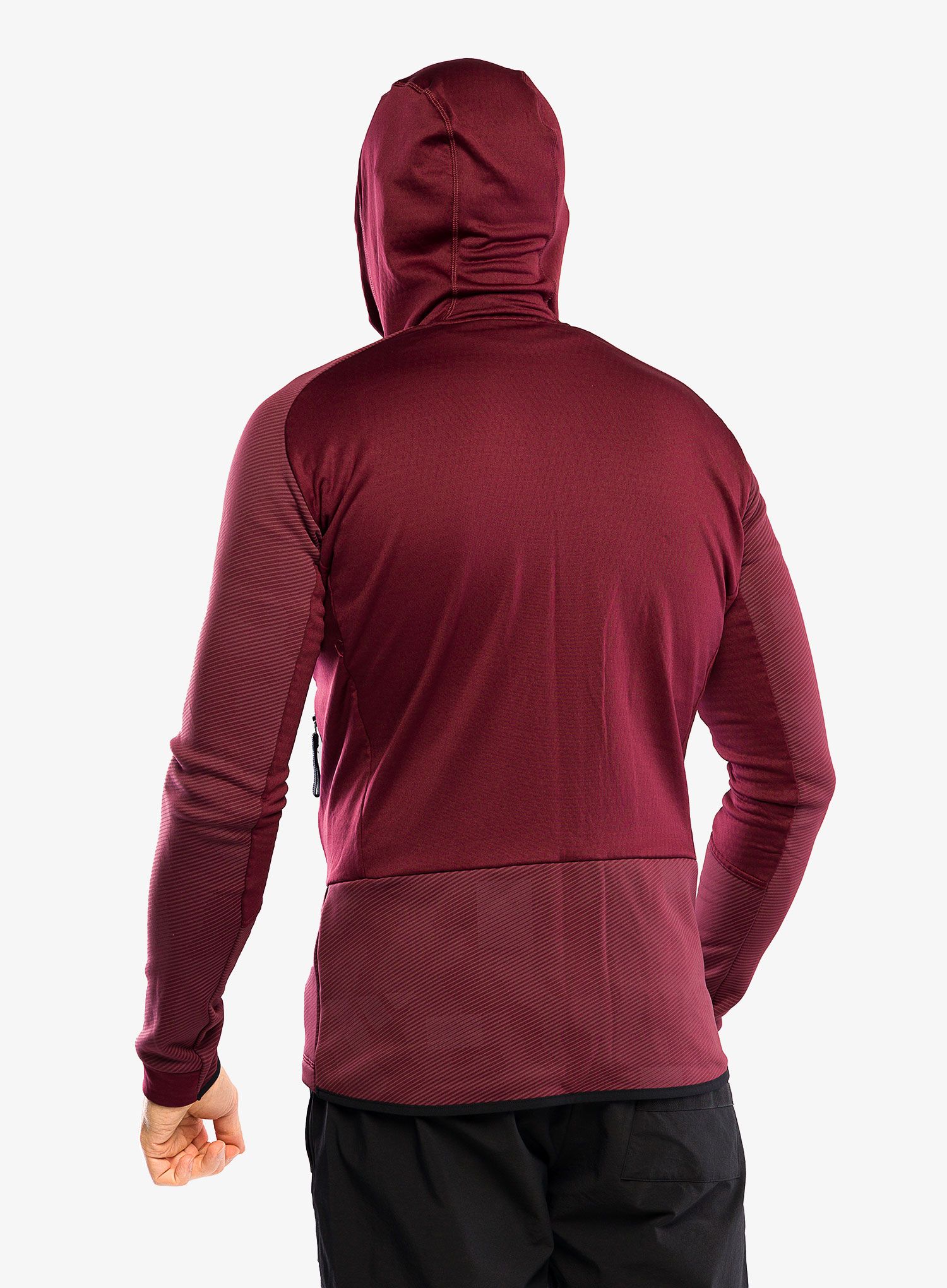Кофта adidas TERREX Flooce Hooded Hiking Fleece - shadow red