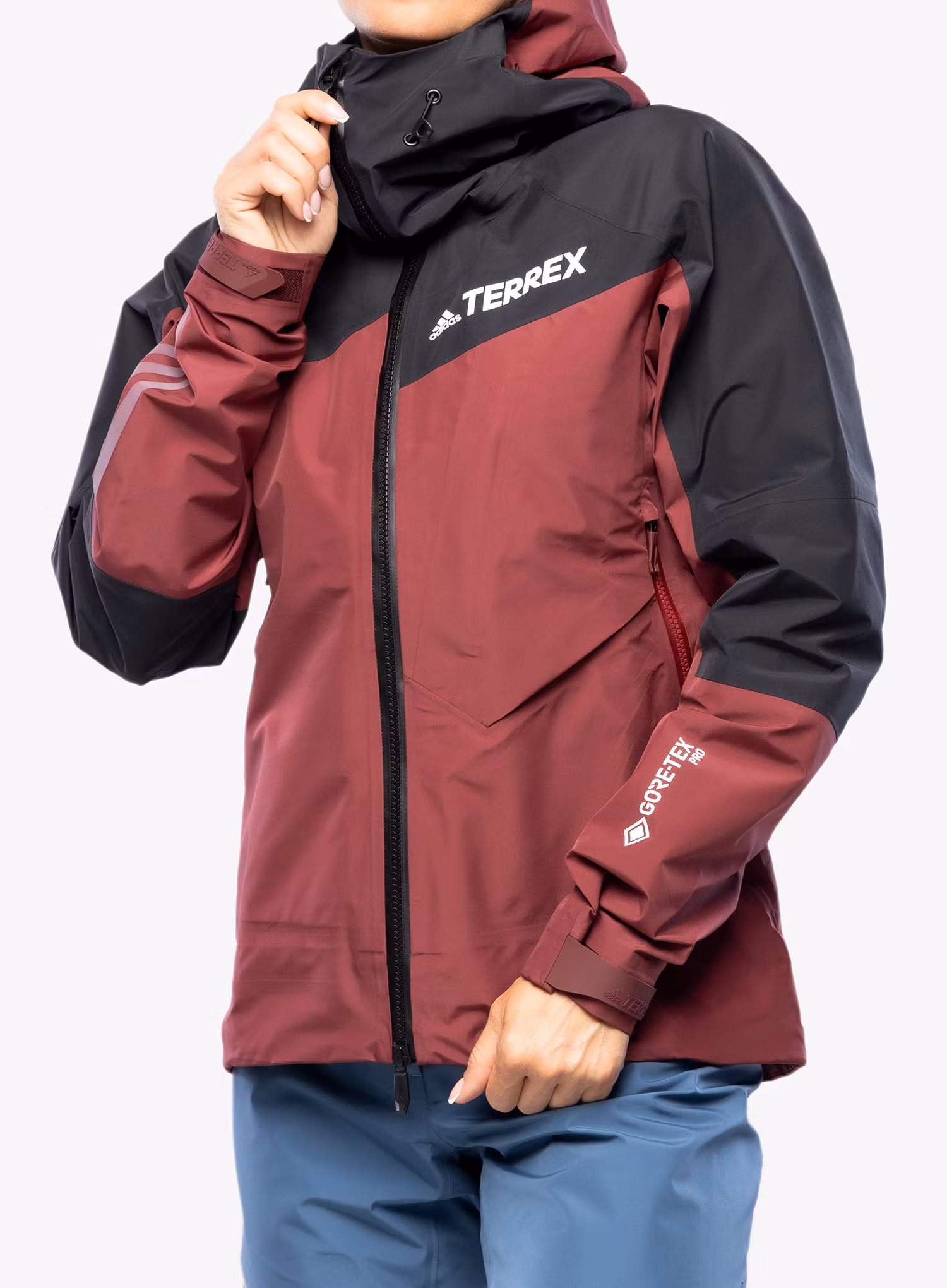 Куртка жіноча GORE-TEX adidas TERREX GORE-TEX Pro Jacket - shadow red