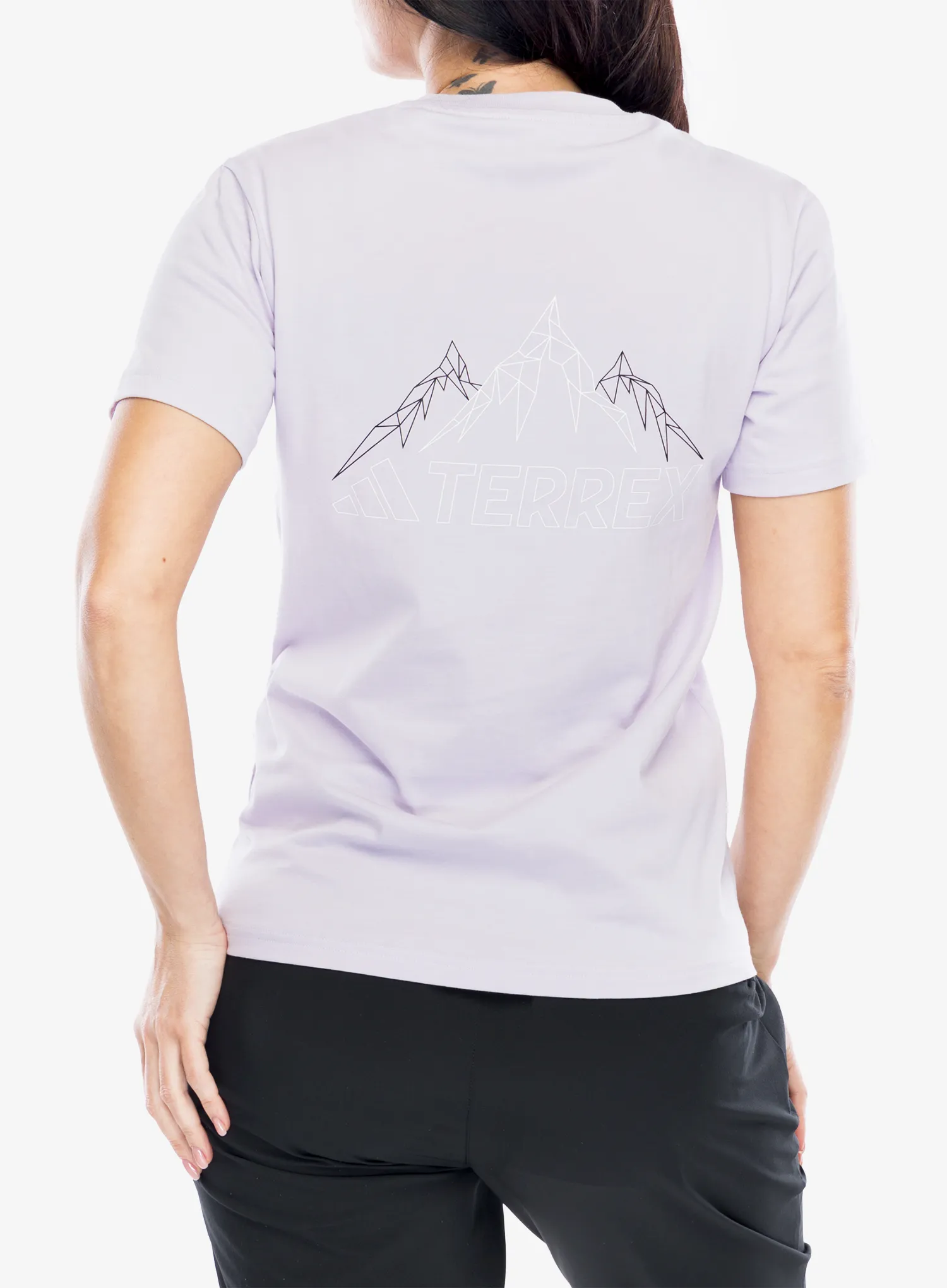 Футболка жіноча adidas TERREX Graphic T-Shirt - silver dawn