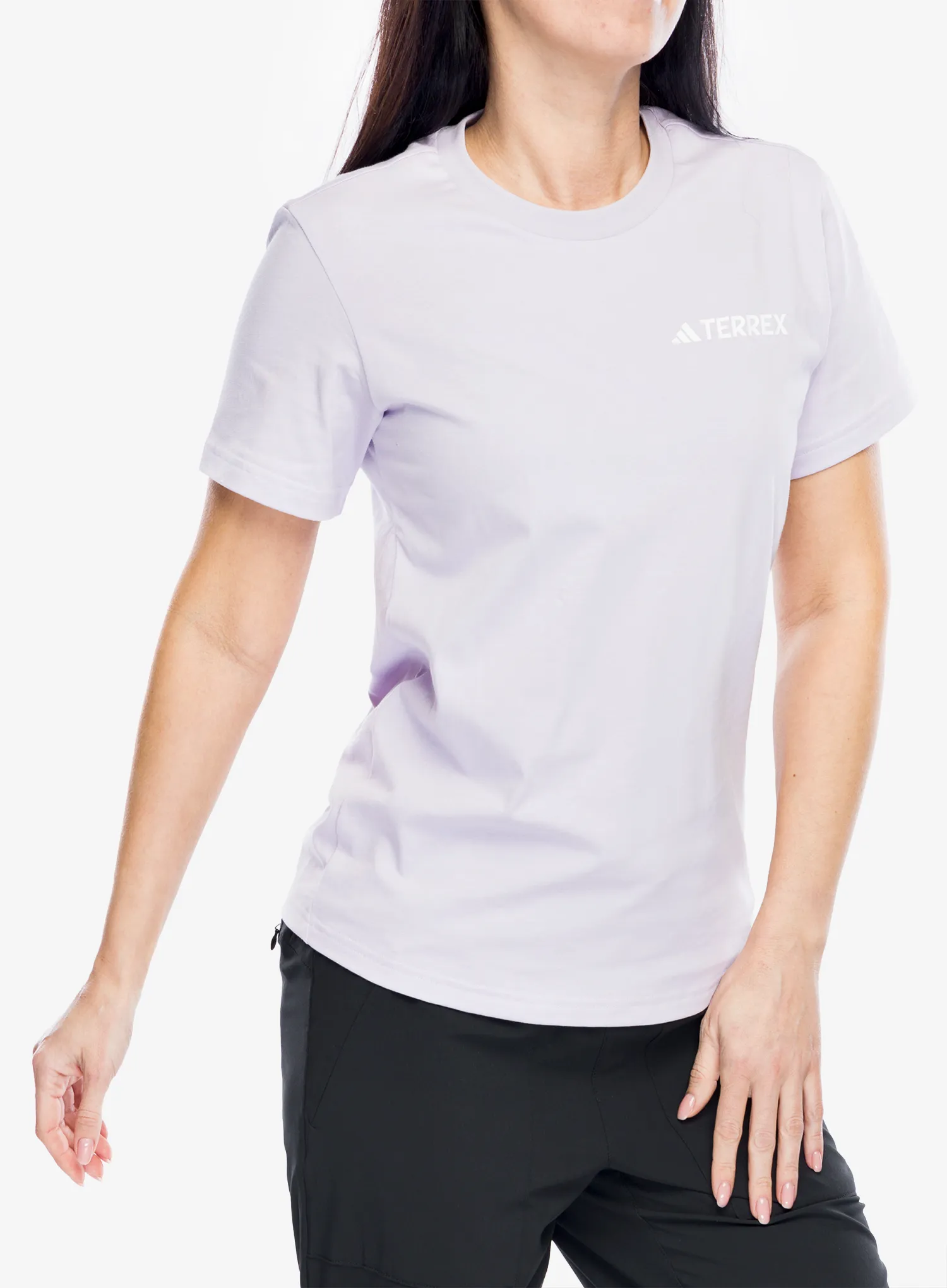 Футболка жіноча adidas TERREX Graphic T-Shirt - silver dawn