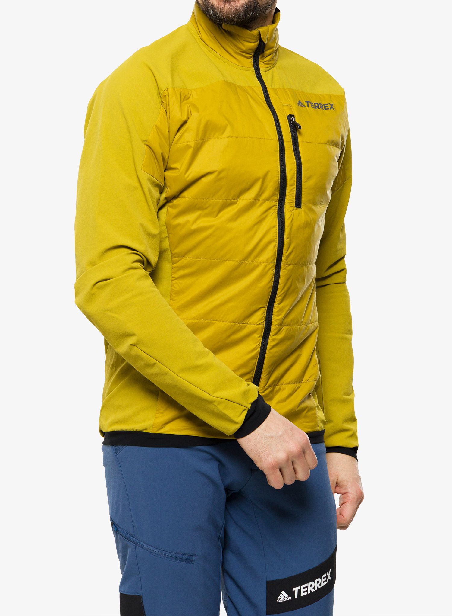 Куртка гібридна adidas TERREX Hybrid Insulation Jacket - pulse olive