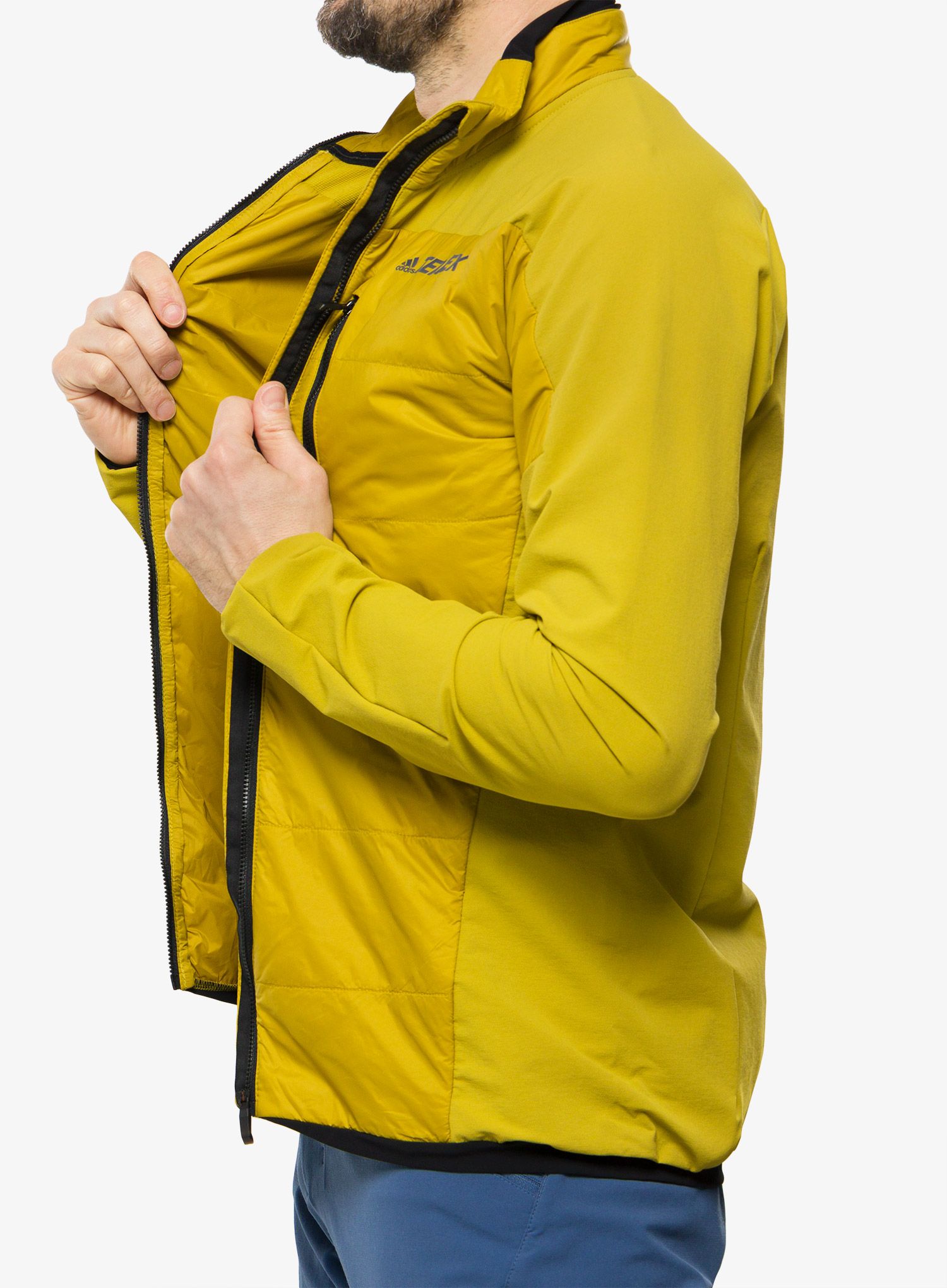 Куртка гібридна adidas TERREX Hybrid Insulation Jacket - pulse olive
