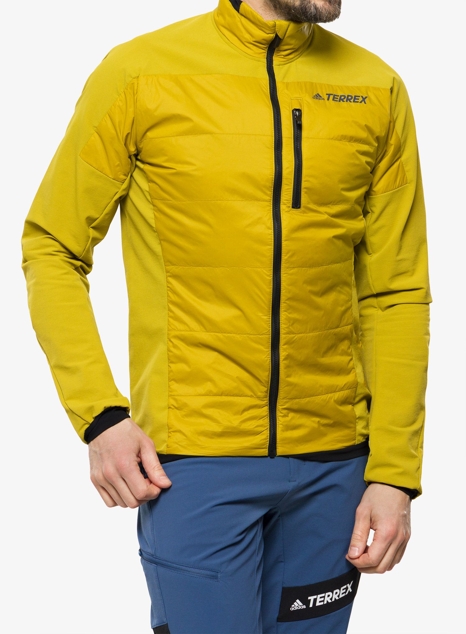 Куртка гібридна adidas TERREX Hybrid Insulation Jacket - pulse olive