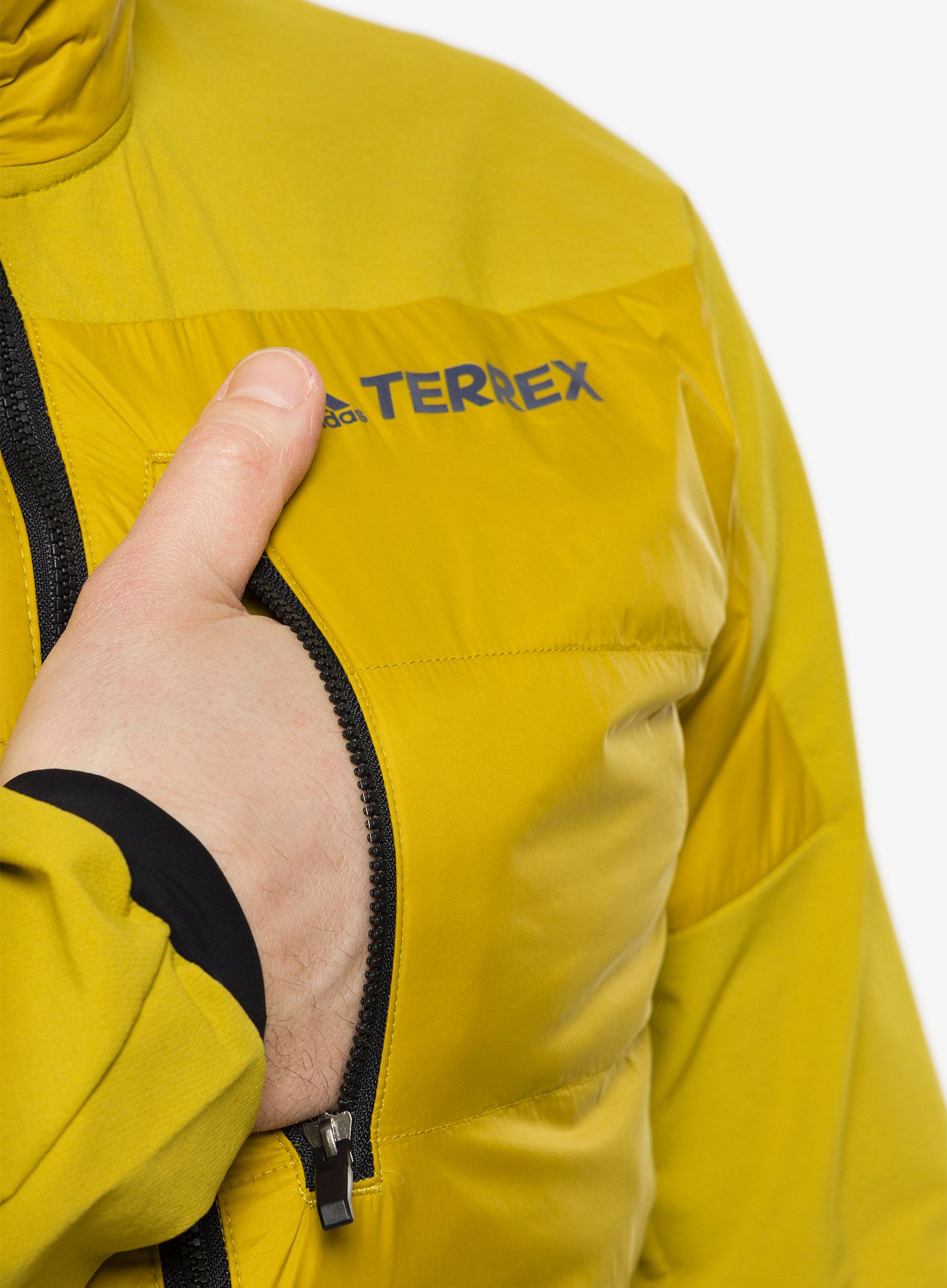 Куртка гібридна adidas TERREX Hybrid Insulation Jacket - pulse olive