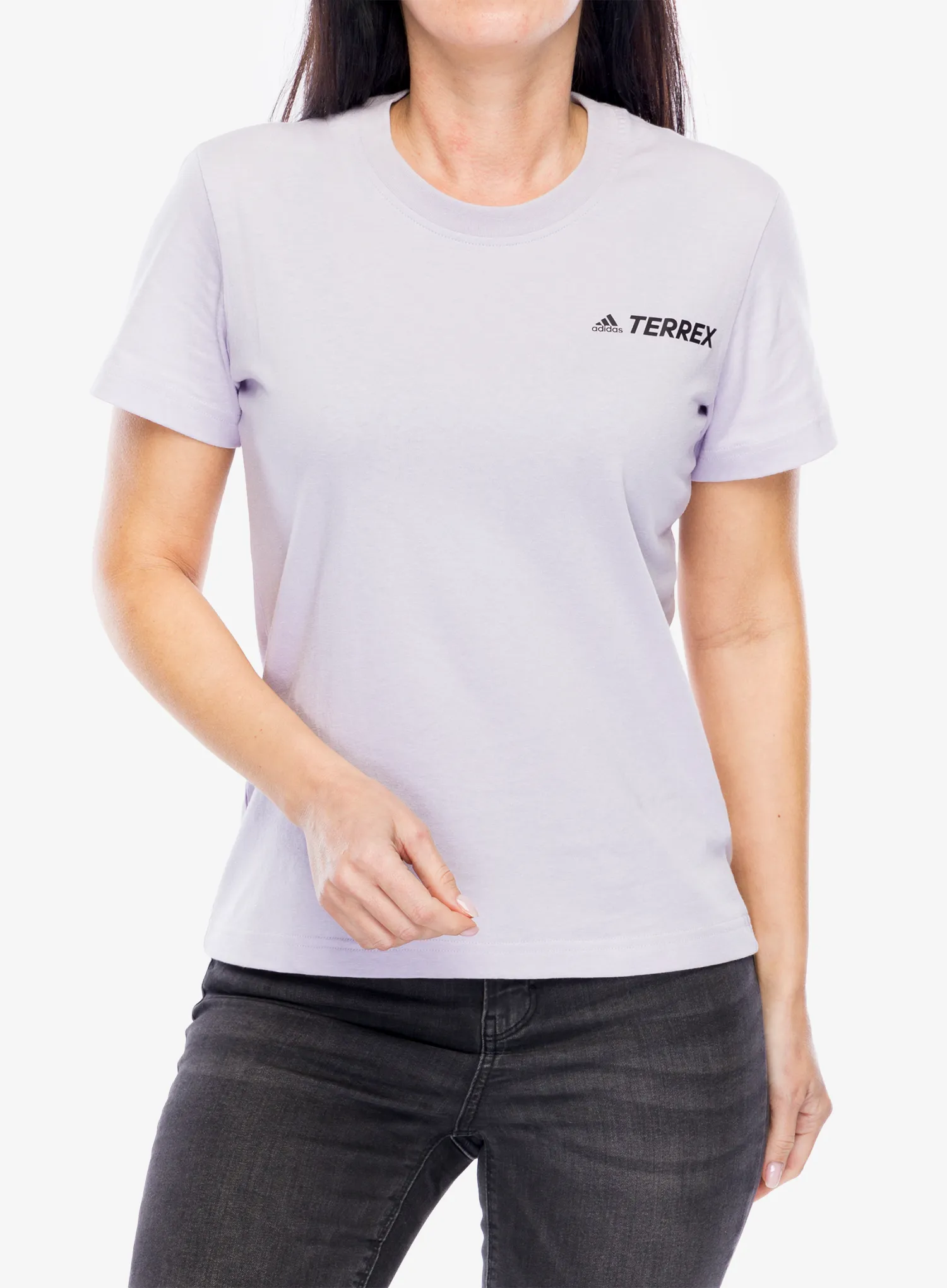 Футболка жіноча adidas TERREX Mountain Fun Graphic Tee - silver dawn