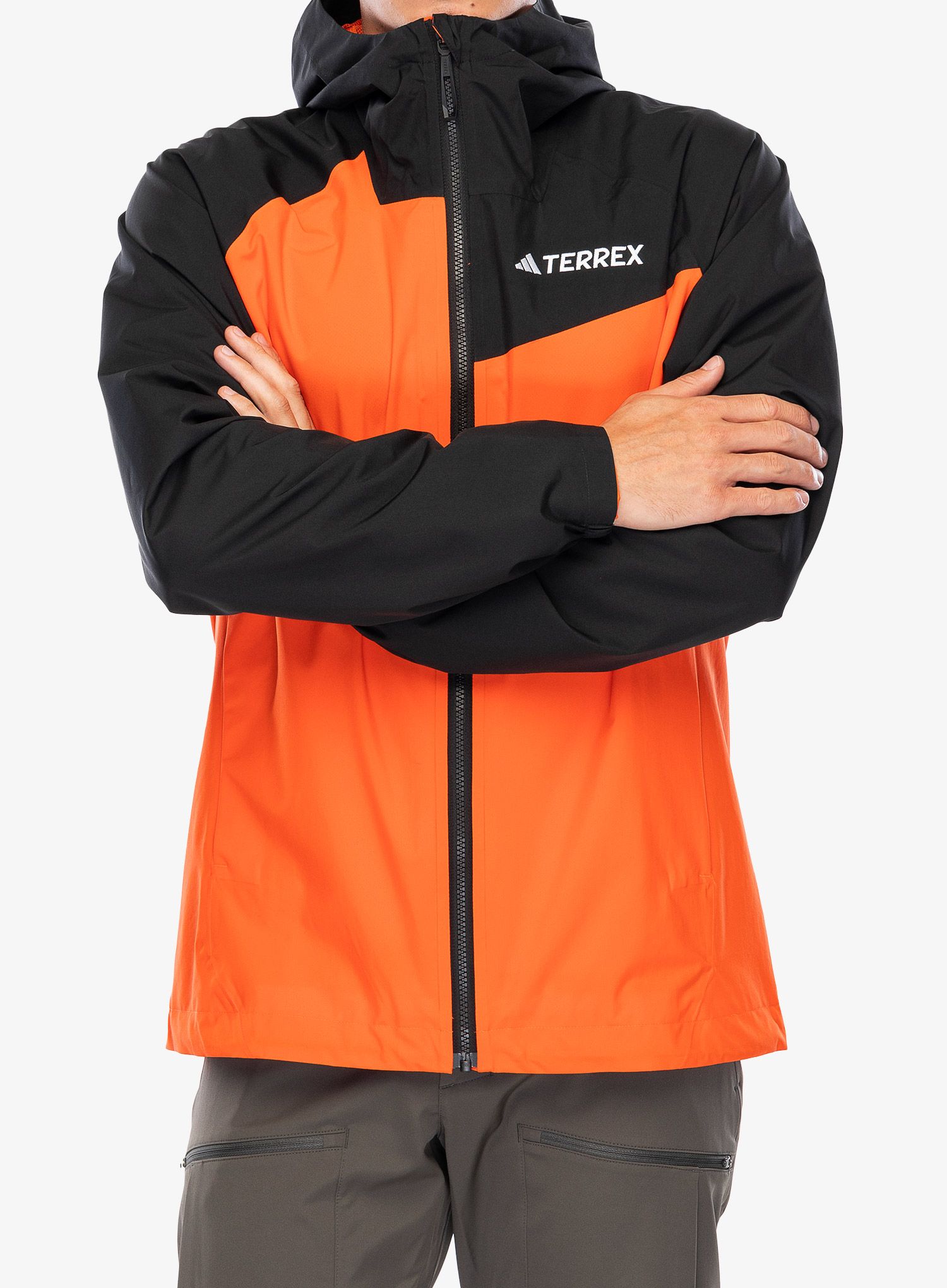 Куртка дощовик adidas TERREX Multi 2L RAIN.RDY Jacket - semi impact orange/black