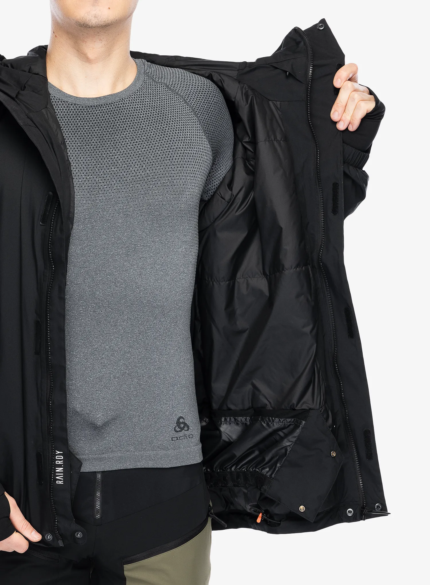 Куртка лижна adidas TERREX Multi 2L RAIN.RDY Insulated Jacket - black