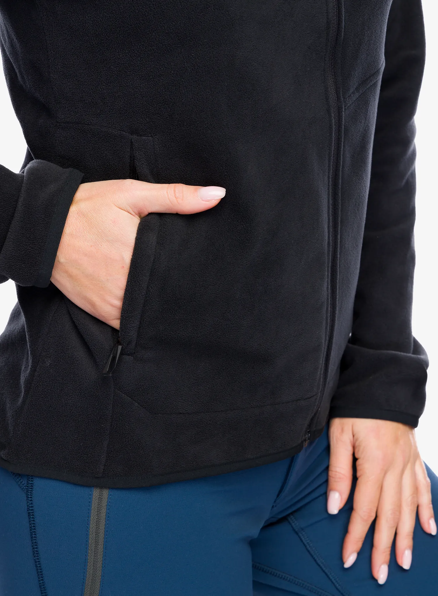 Кофта флісова жіноча adidas TERREX Multi Full Zip Fleece Jacket - black