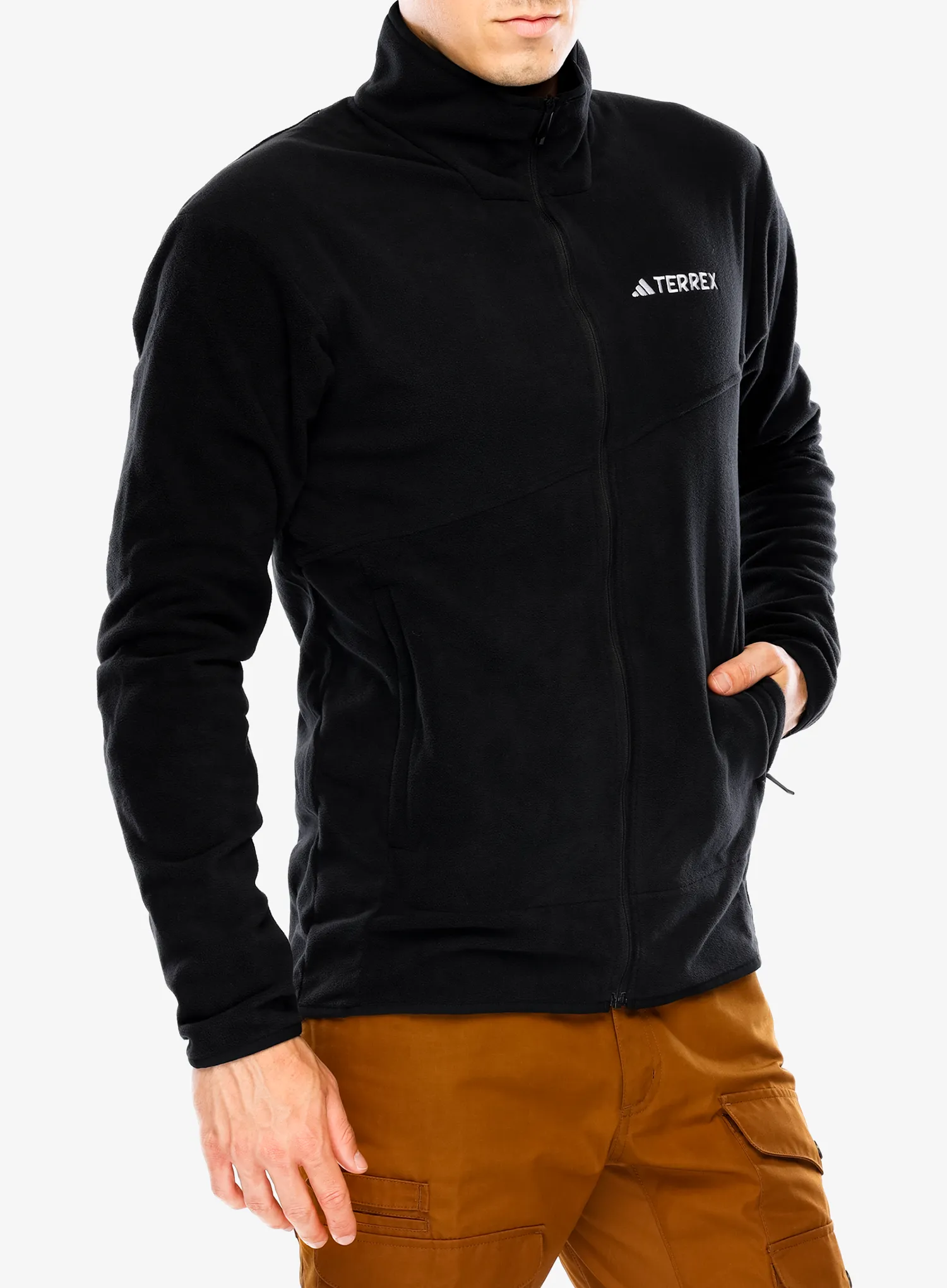 Кофта на блискавці adidas TERREX Multi Full Zip Fleece Jacket - black