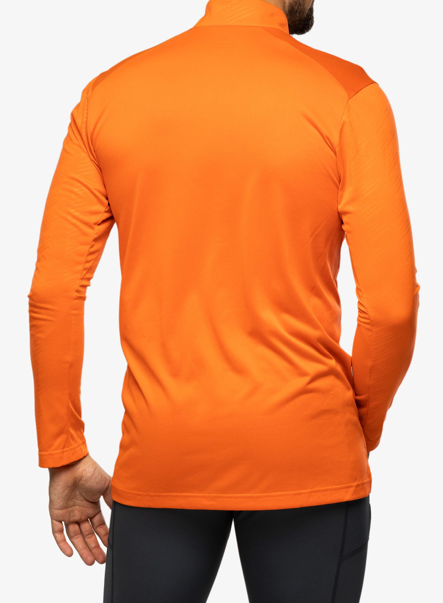 Кофта без каптура adidas TERREX Multi Half-Zip LS Tee - semi impact orange