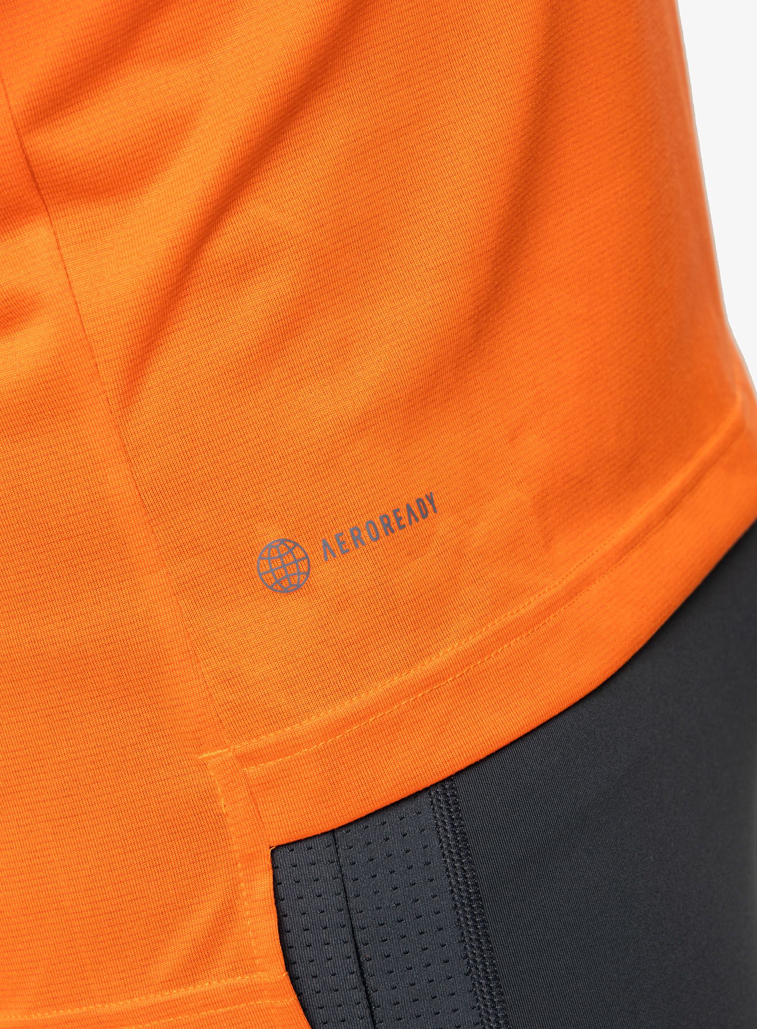 Кофта без каптура adidas TERREX Multi Half-Zip LS Tee - semi impact orange