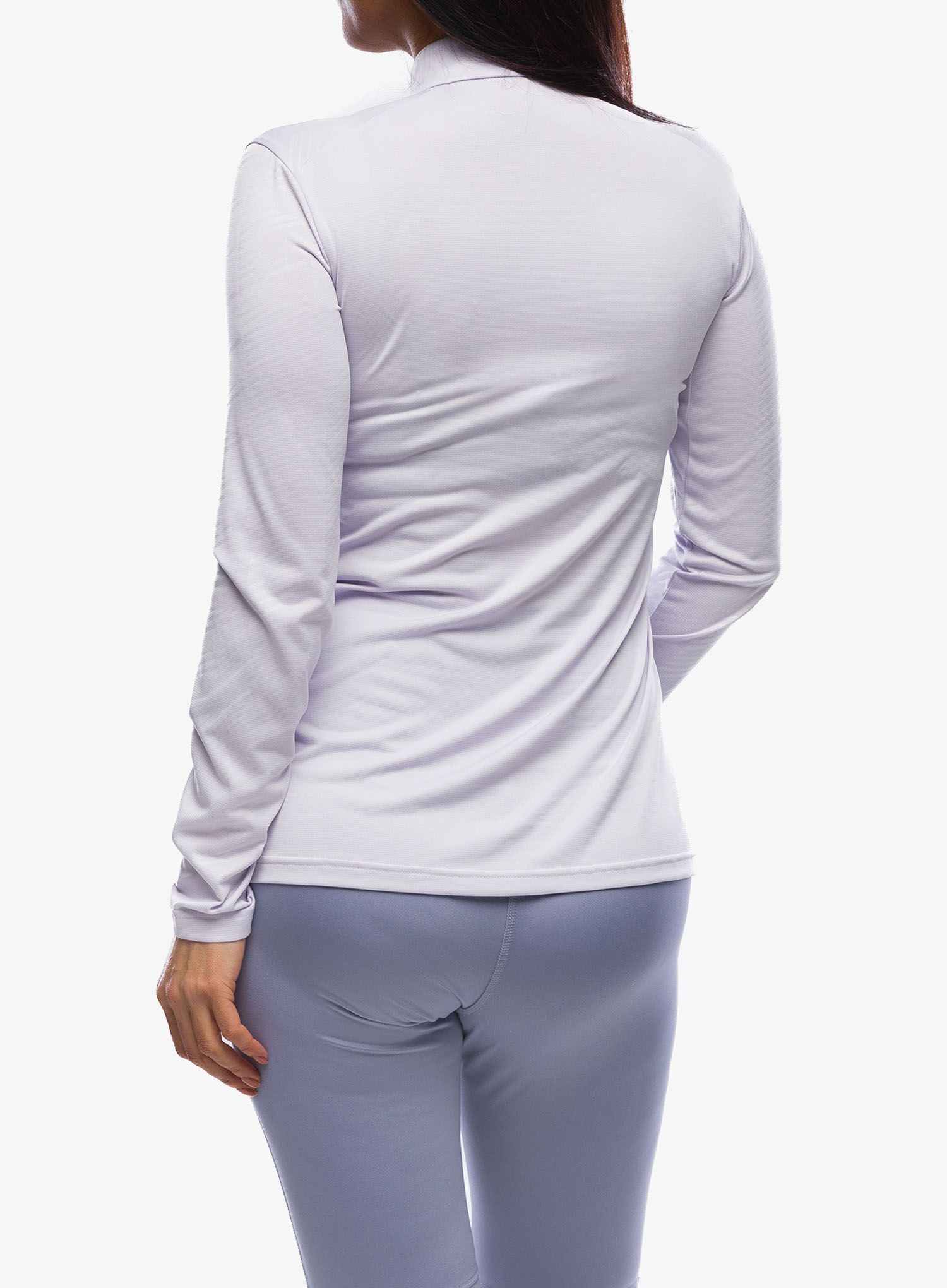 Кофта жіноча adidas TERREX Multi Half-Zip LS Tee - sildaw/white