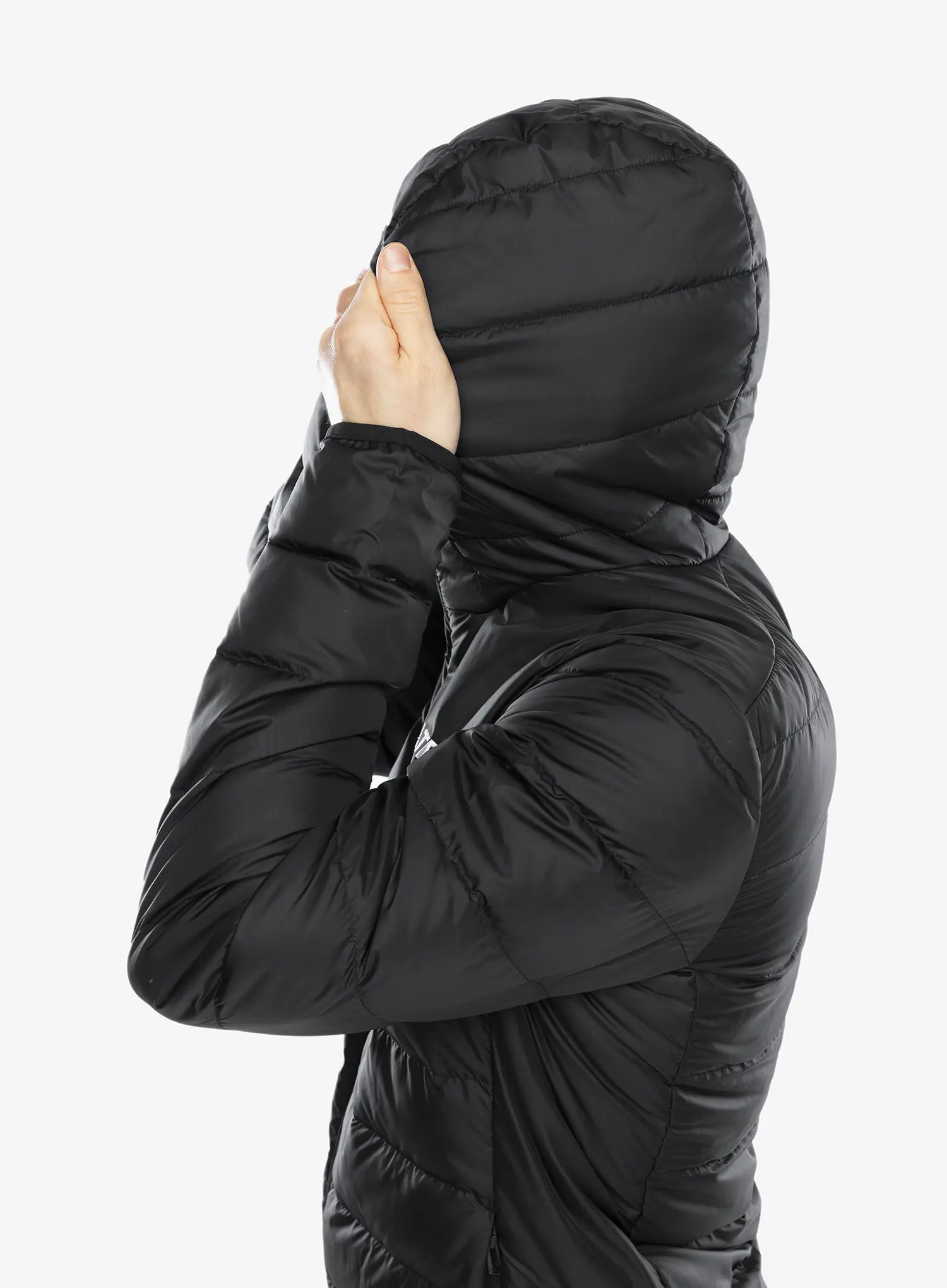 Пуховик adidas TERREX Multi Light Down Hooded Jacket - black