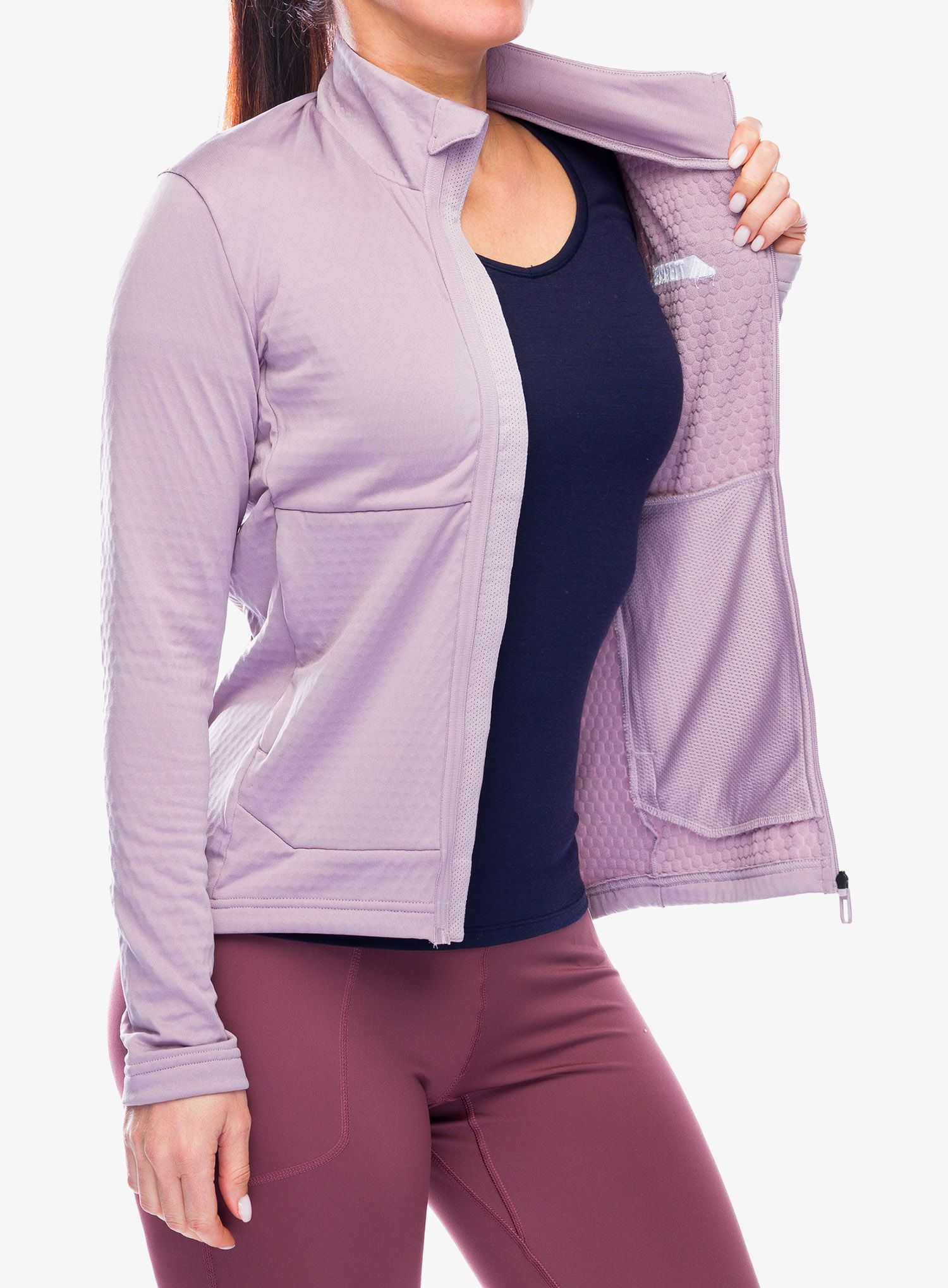 Кофта флісова жіноча adidas TERREX Multi Light Fleece Full Zip Jacket - preloved fig
