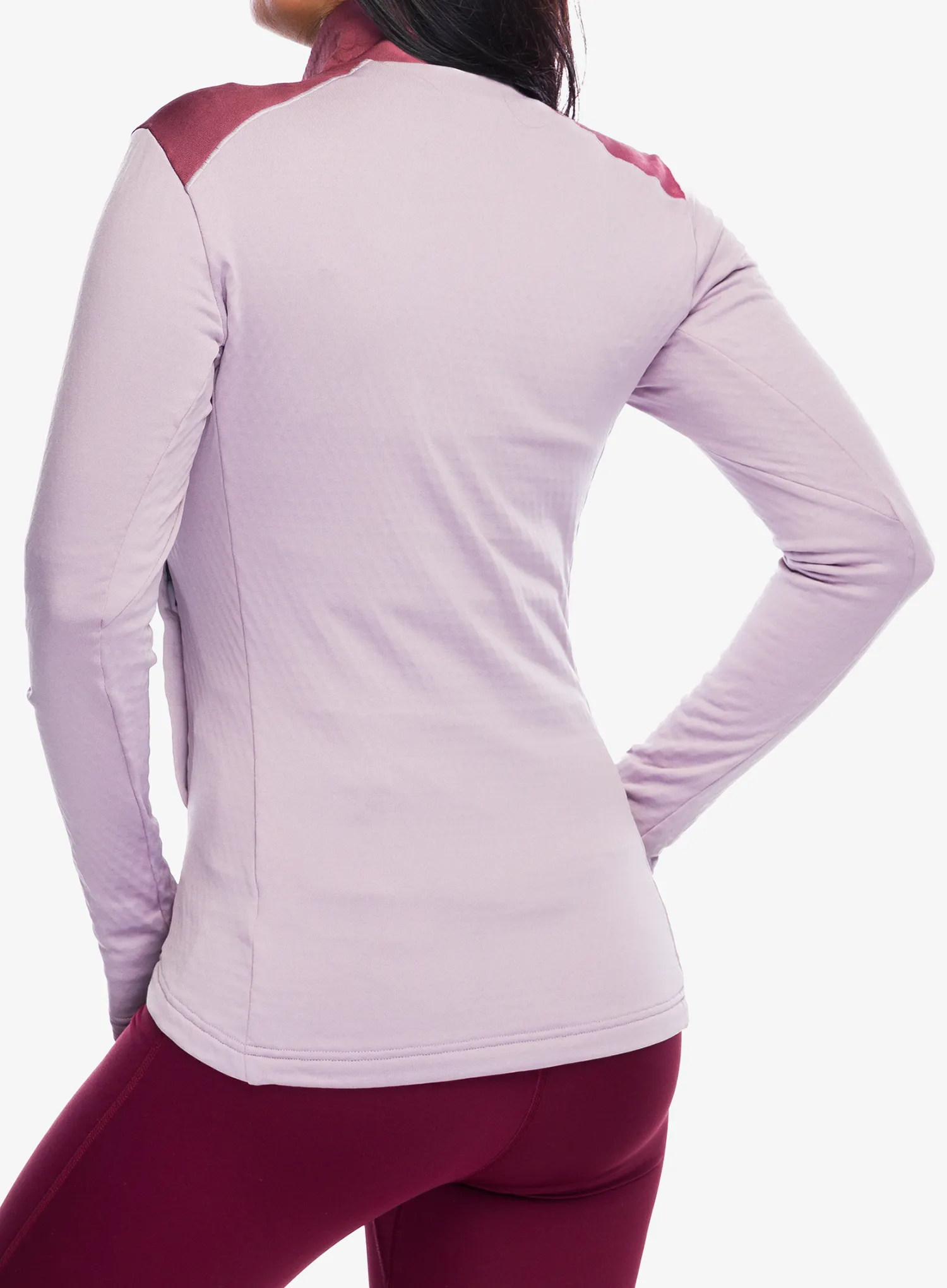 Кофта на блискавці жіноча adidas TERREX Multi Light Fleece Full Zip Jacket - preloved fig/quiet crimson