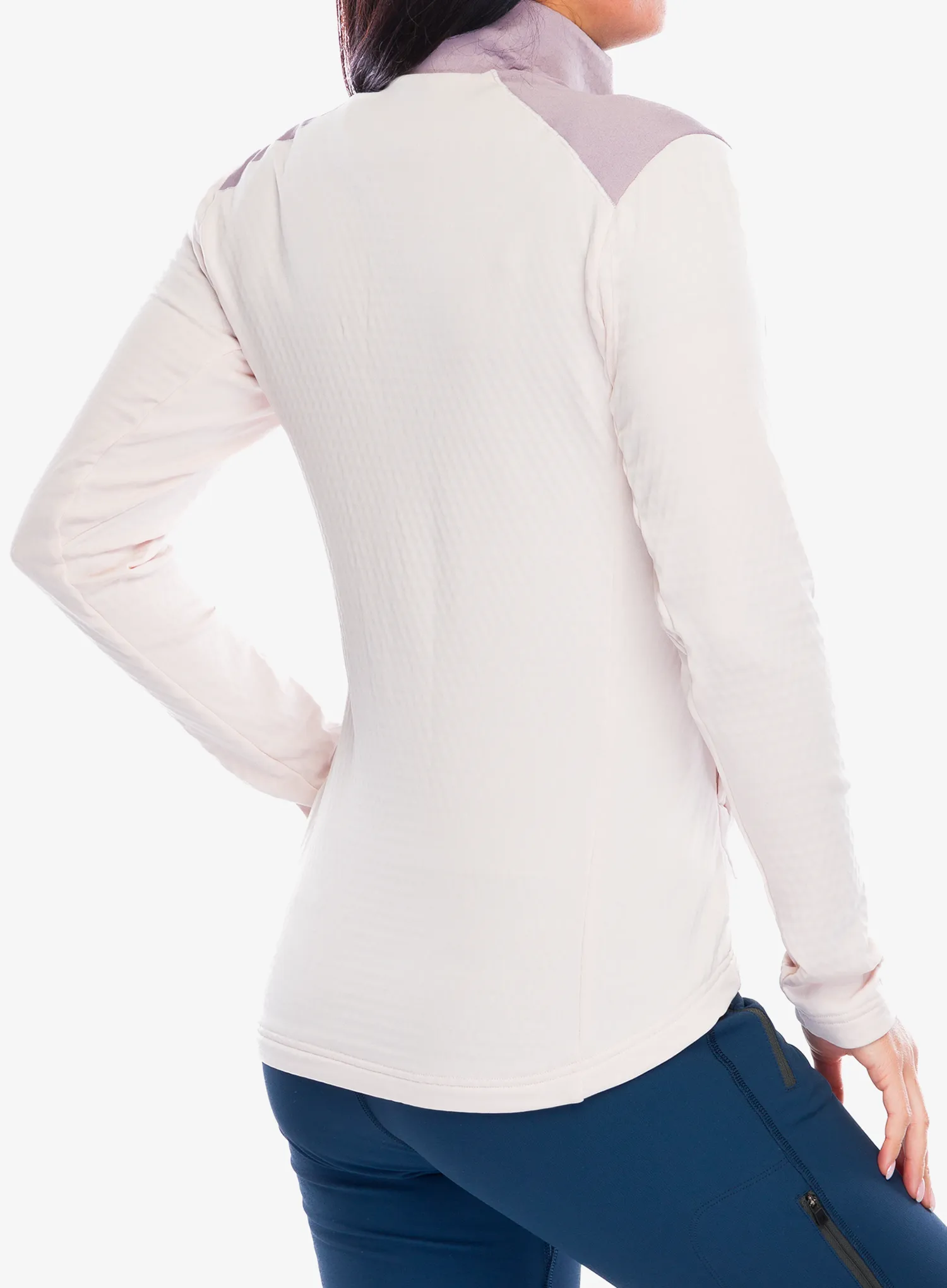 Кофта жіноча adidas TERREX Multi Light Fleece Full Zip Jacket - putty mauve/preloved fig
