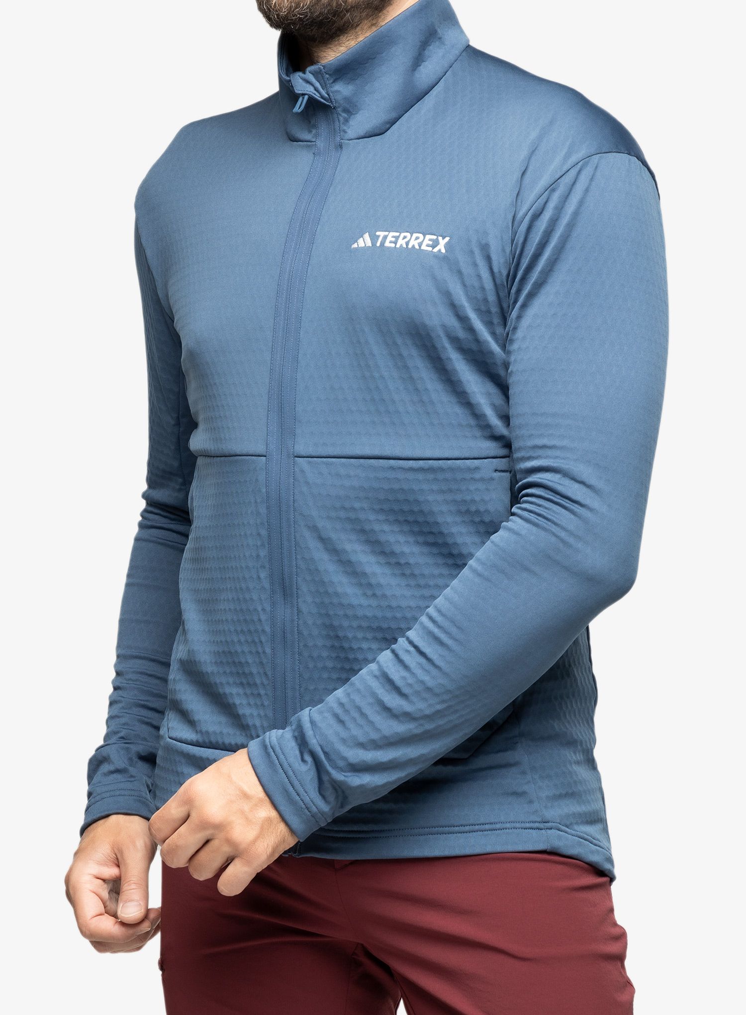 Кофта на замку adidas TERREX Multi Light Fleece Full Zip Jacket - wonste