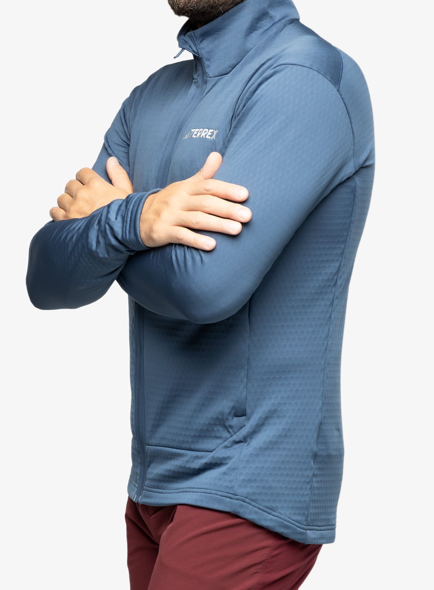 Кофта на замку adidas TERREX Multi Light Fleece Full Zip Jacket - wonste