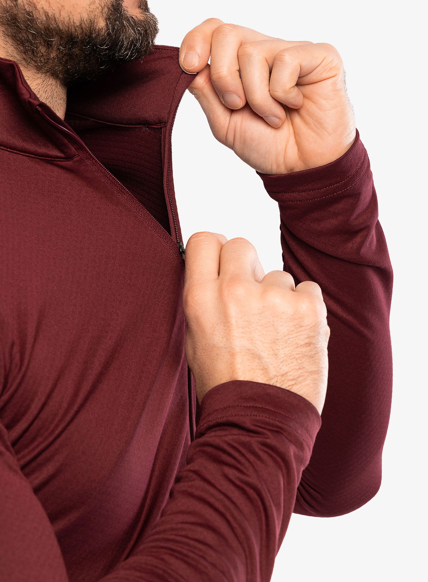 Кофта флісова adidas TERREX Multi Primegreen Full-Zip Fleece Jkt - shadow red