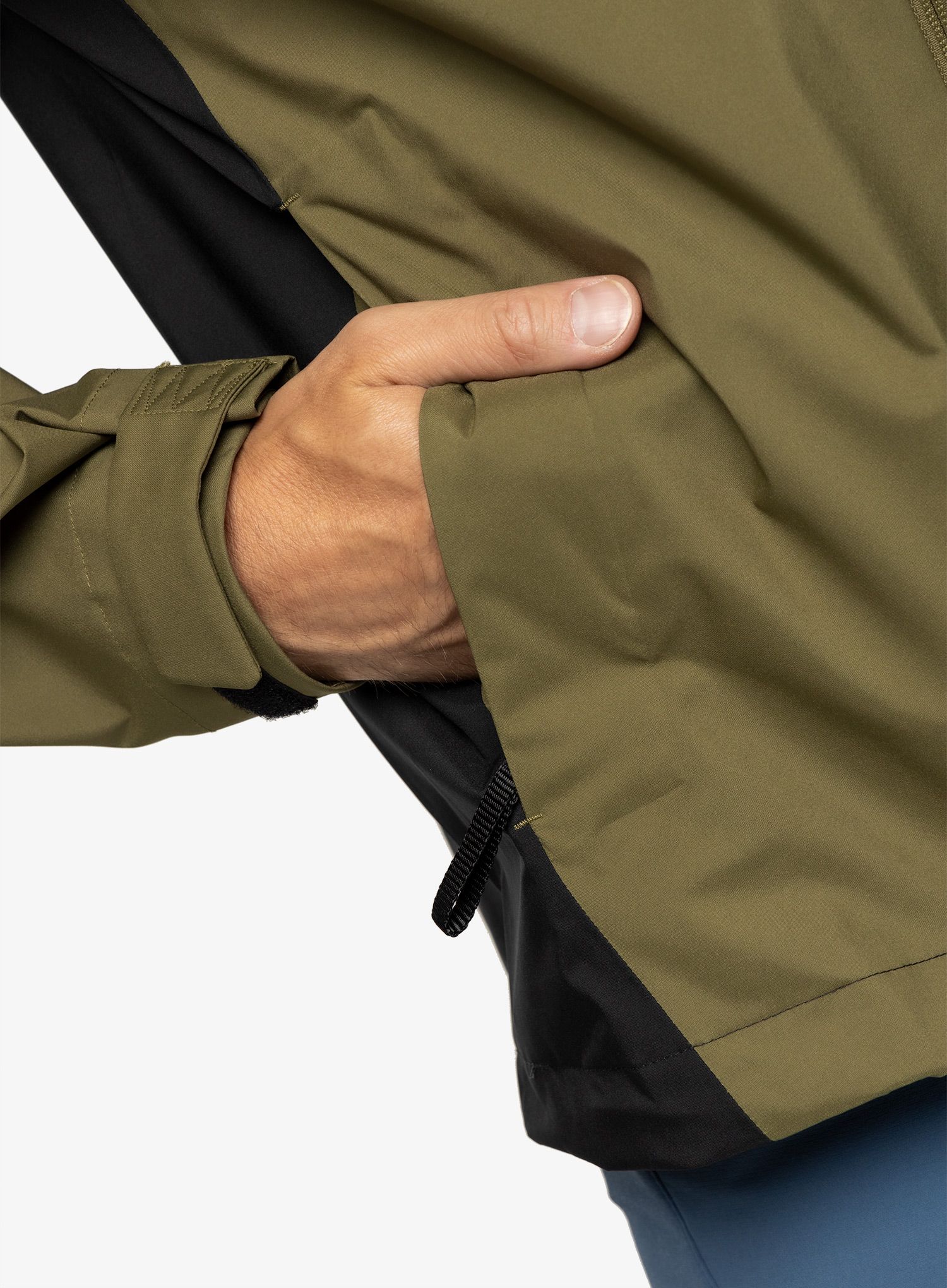 Куртка дощовик adidas TERREX Multi RAIN.RDY 2.5L Jacket - focus olive/black