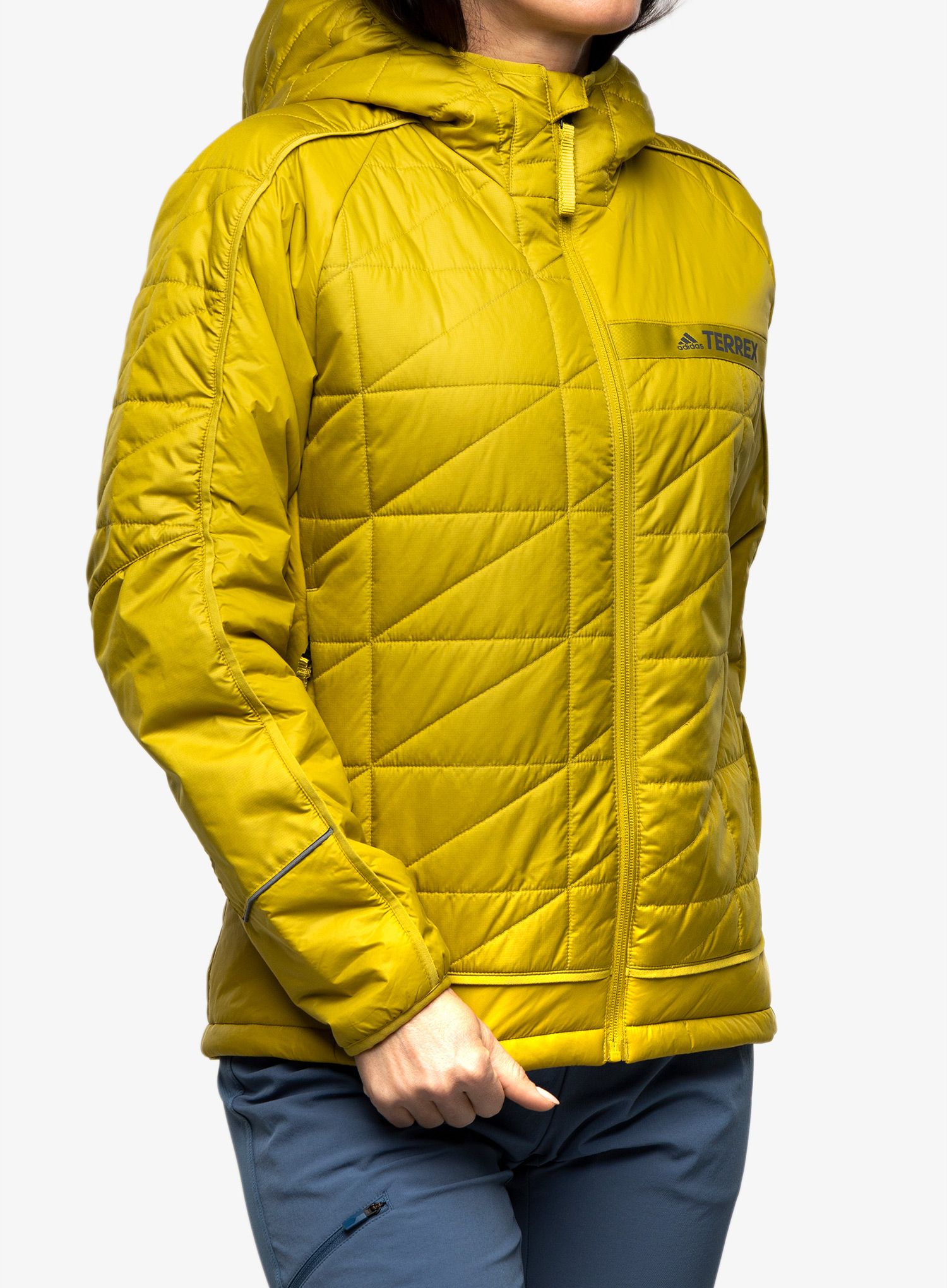 Куртка утеплена adidas TERREX Multi Synthetic Insulated Hooded Jacket - pulse olive