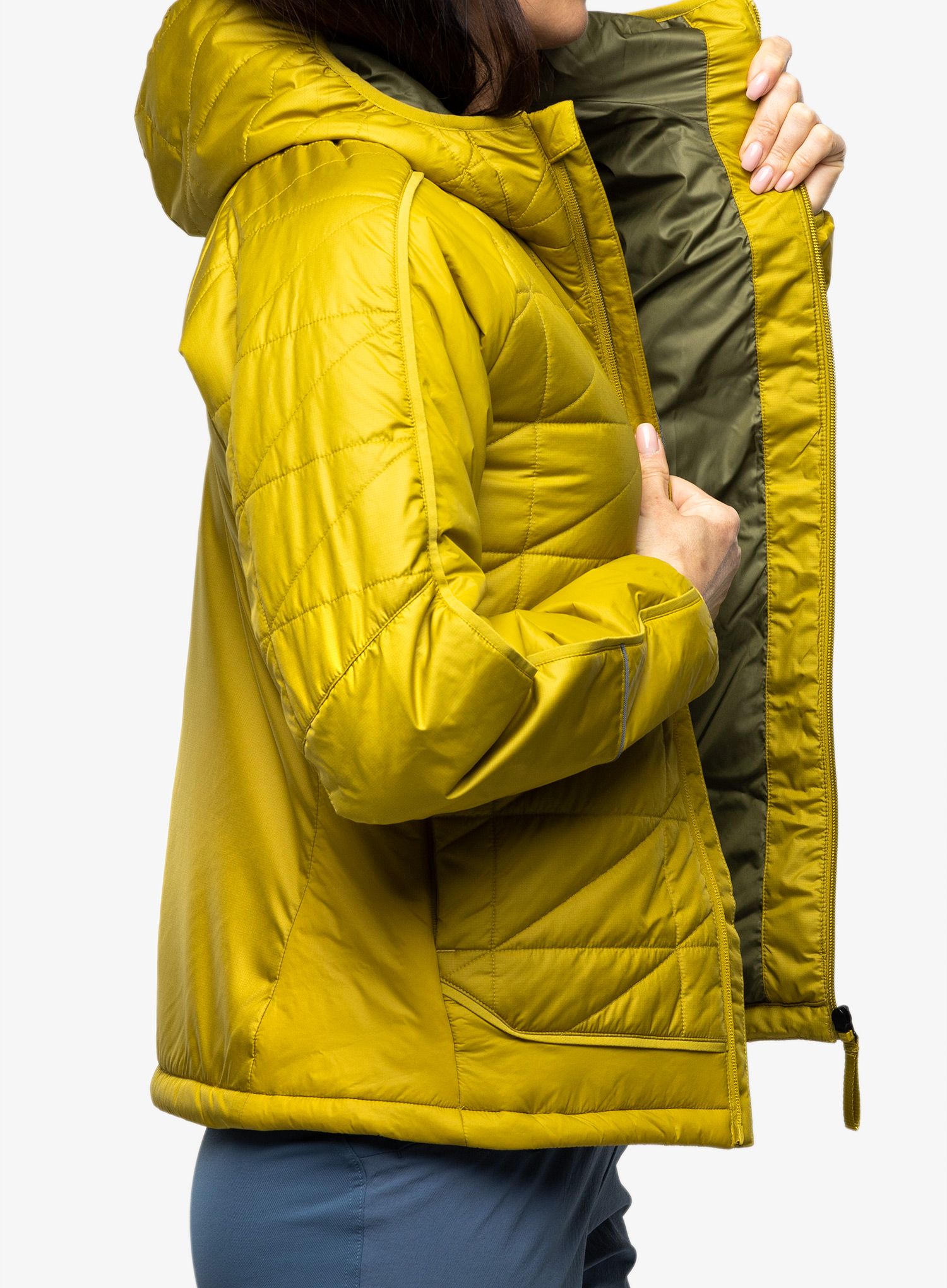 Куртка утеплена adidas TERREX Multi Synthetic Insulated Hooded Jacket - pulse olive