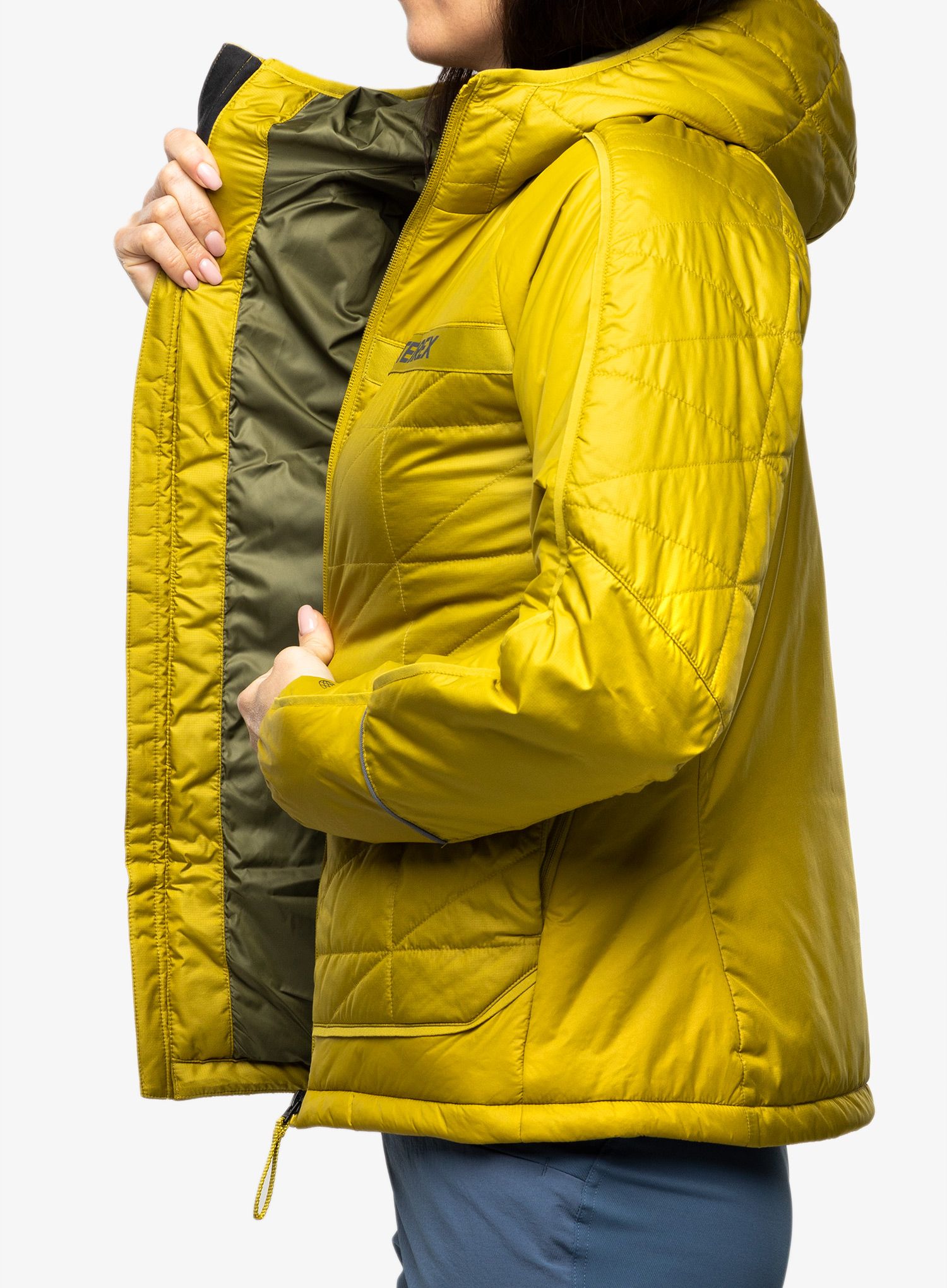 Куртка утеплена adidas TERREX Multi Synthetic Insulated Hooded Jacket - pulse olive